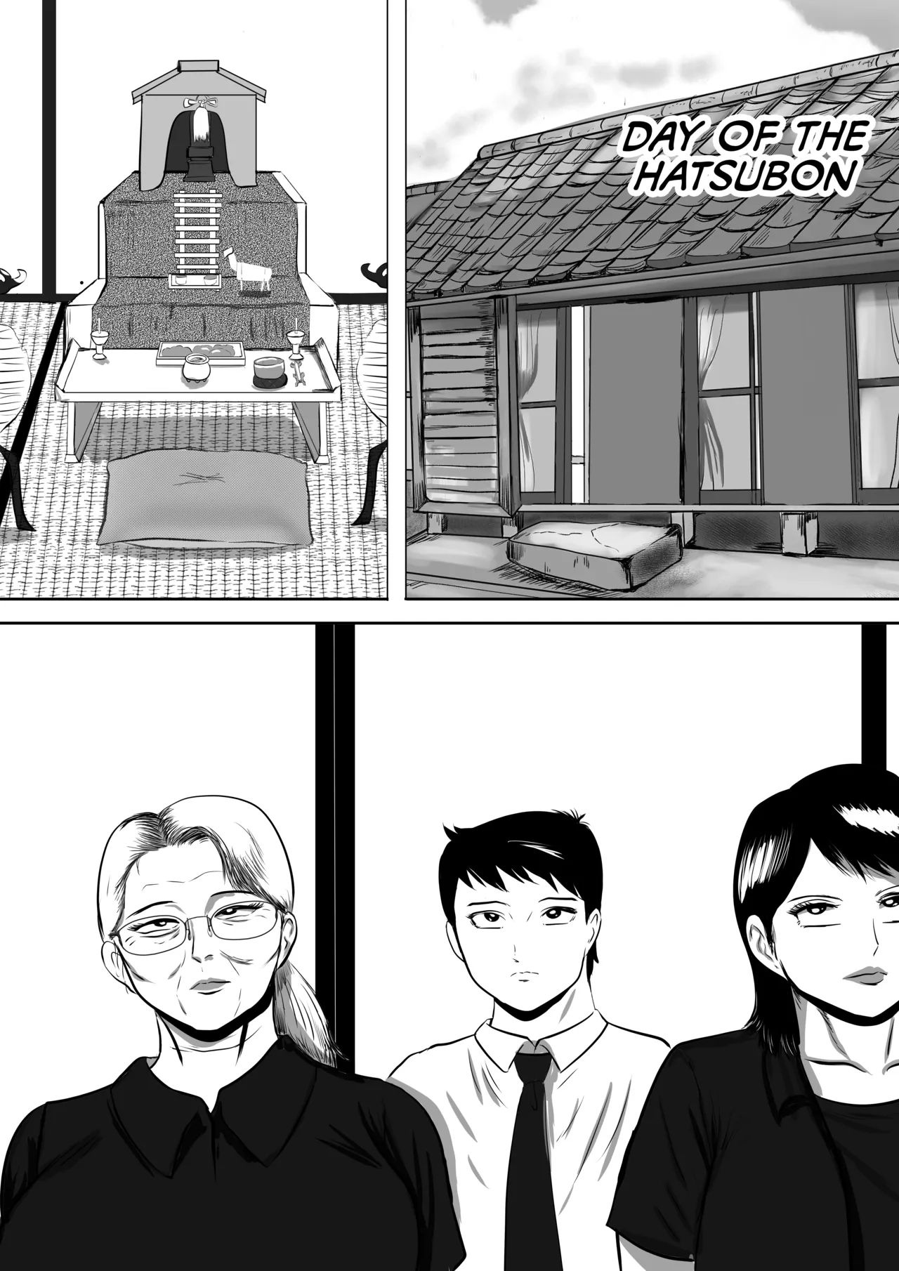 [Surigoma] Obaa-chan-chi ni Boku wa Iku! Hatsubon Hen page 29 original parody - milf kissing hentai manga - read online free