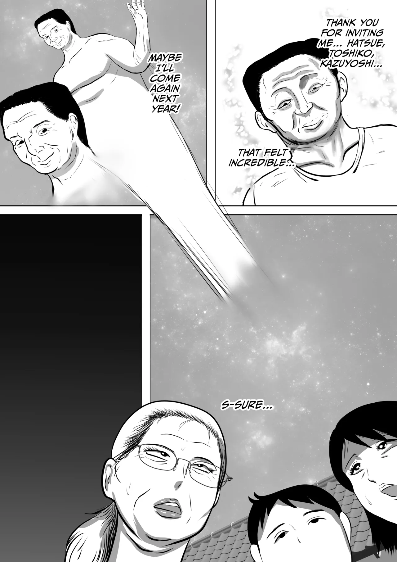 [Surigoma] Obaa-chan-chi ni Boku wa Iku! Hatsubon Hen page 66 original parody - milf kissing hentai manga - read online free