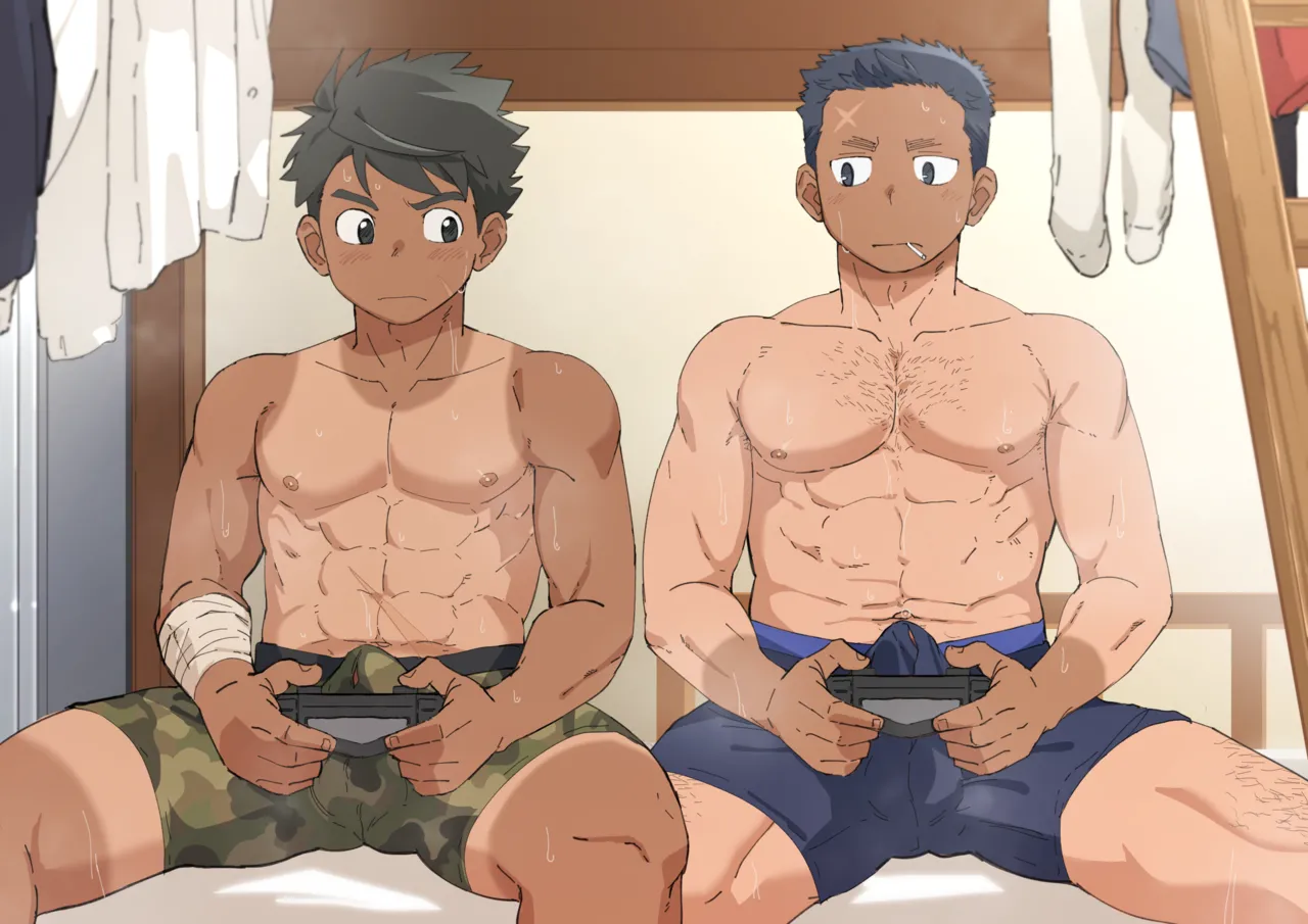 冷房の壊れた寮でゲーム 1+2 page 19 - handjob anal hentai manga - read online free