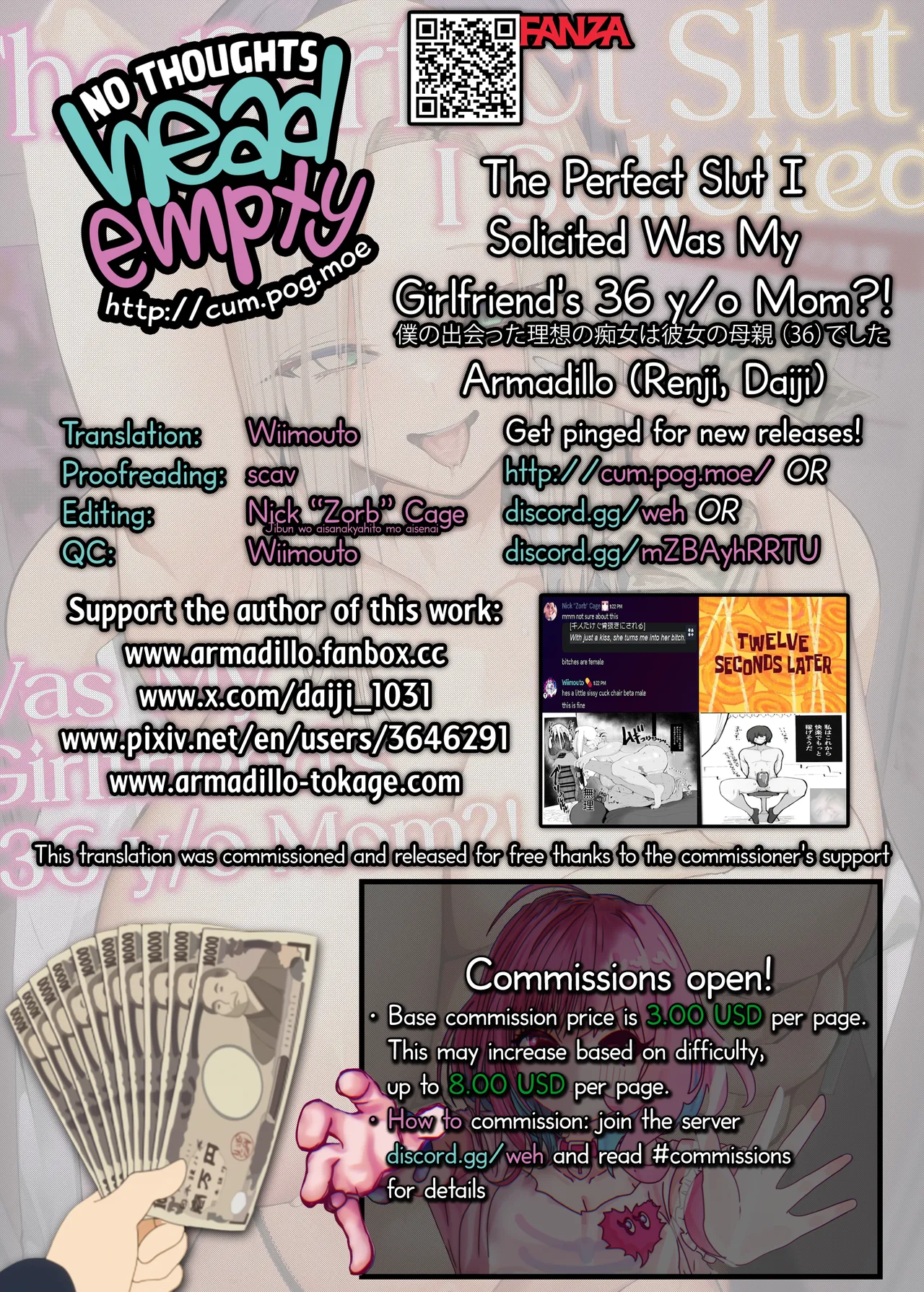 [Armadillo (Renji, Daiji)] Boku no Deatta Risou no Chijo wa Kanojo no Hahaoya (36) deshita ー The Perfect Slut I Solicited Was My Girlfriend's 36 y/o Mom?! [English] [head empty] [Digital] page 55 original parody - sole female sole male hentai manga - read online free