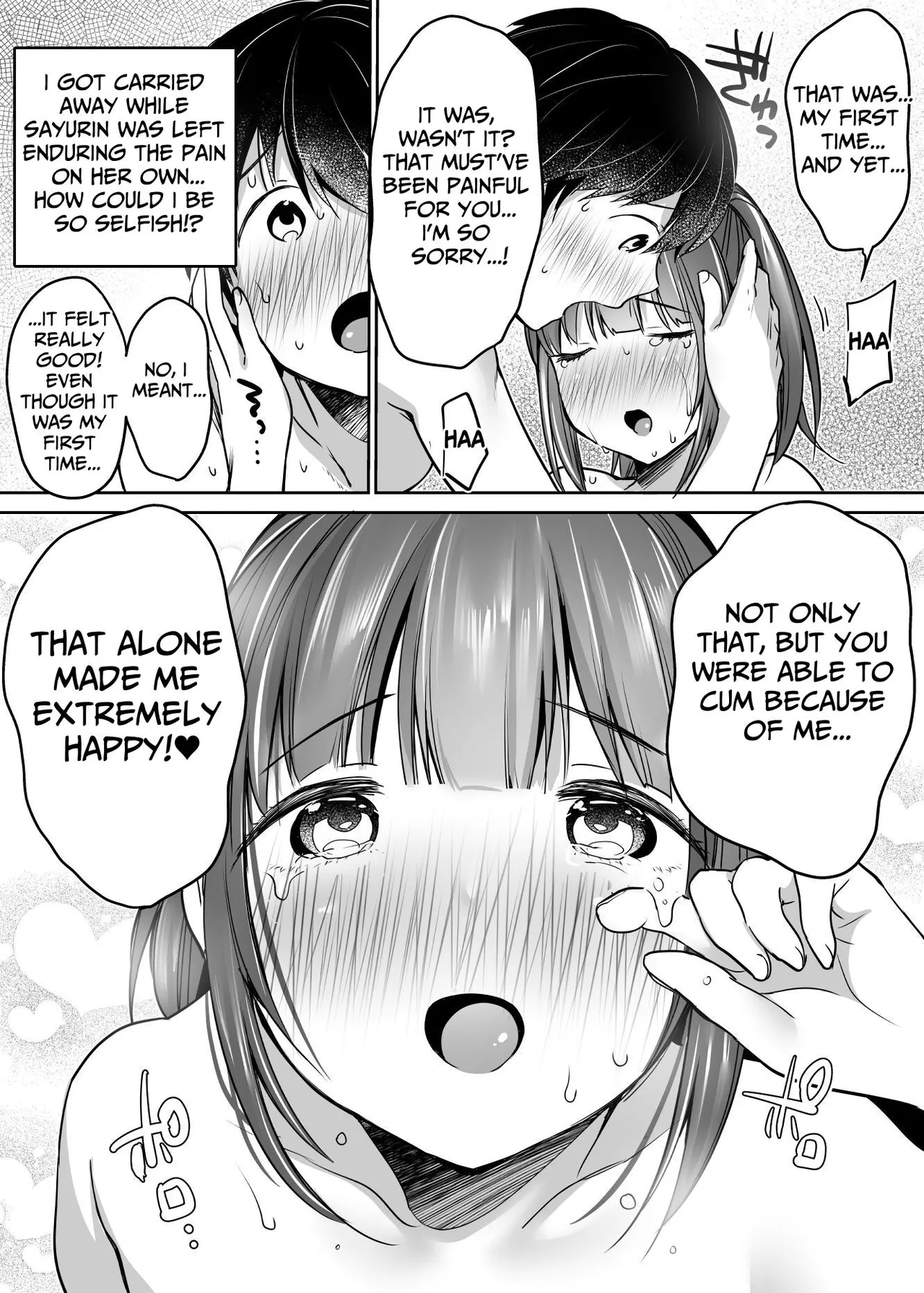 Futari no Hajimete Akogare Sex | Their Long-Awaited First Time page 65 original parody - maid kissing hentai manga - read online free