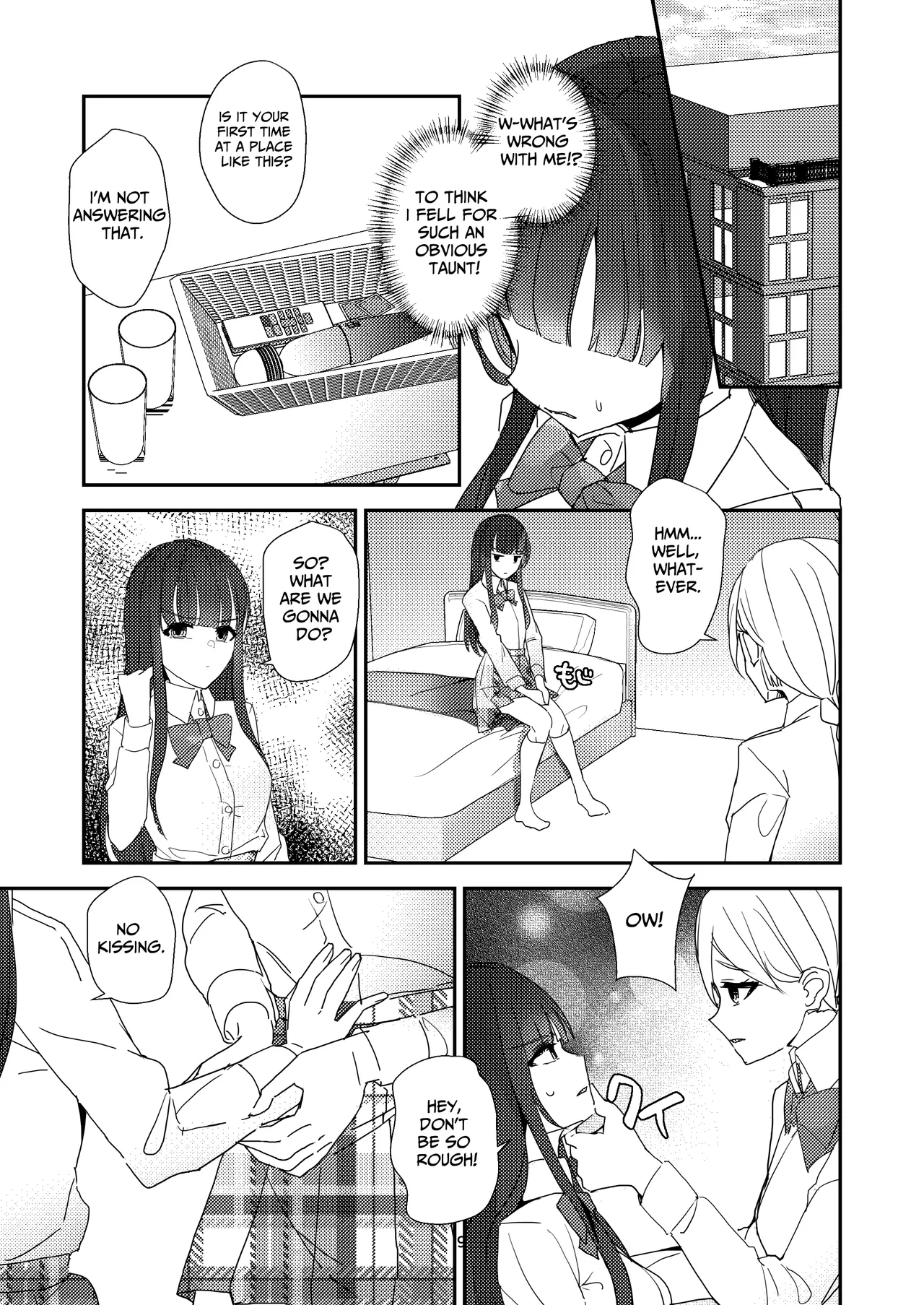 A Tense Yuri Eromanga - She's Mine! page 9 original parody - yuri females only hentai manga - read online free