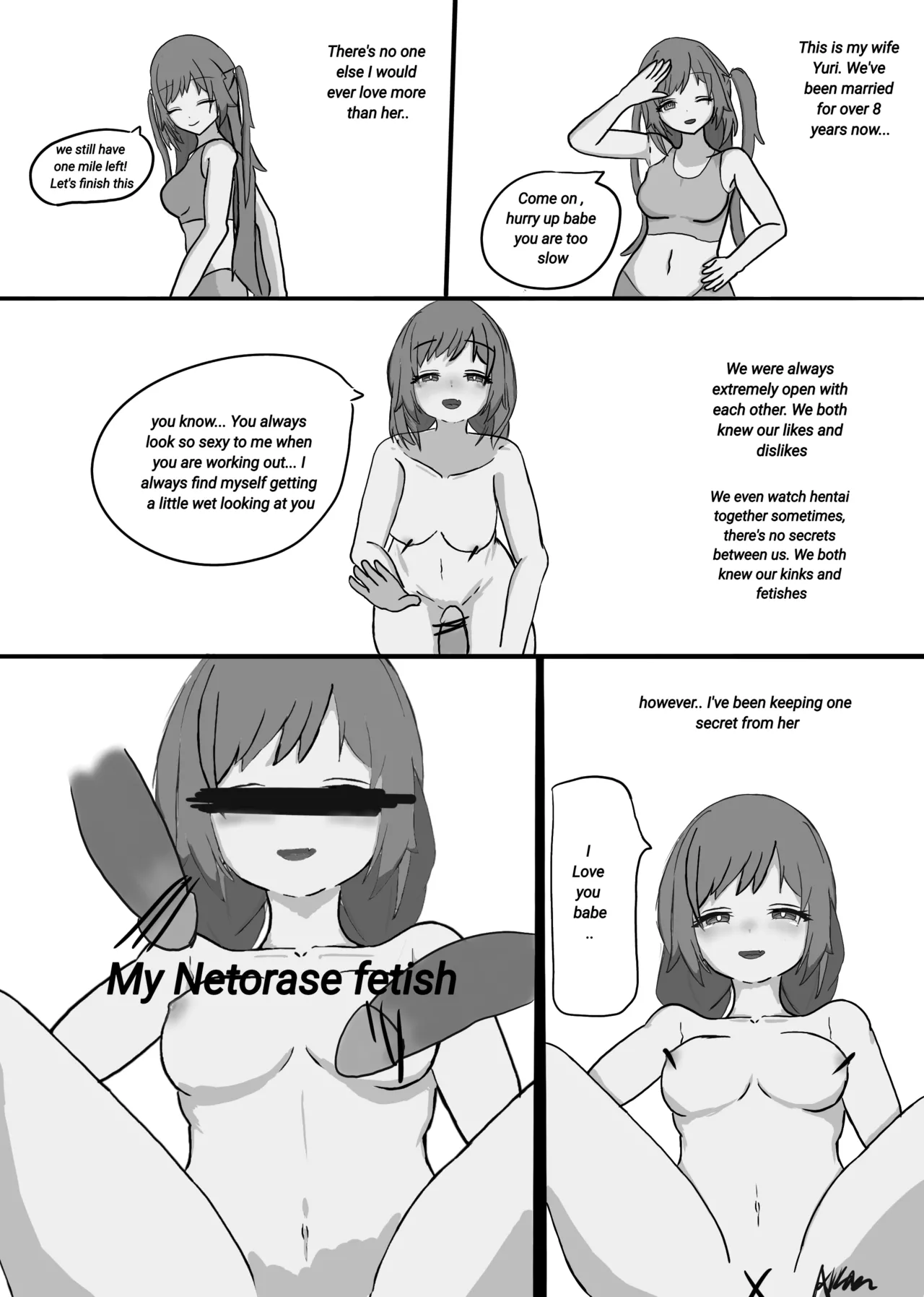 Page 1 of My Wife's NTR Diary 1