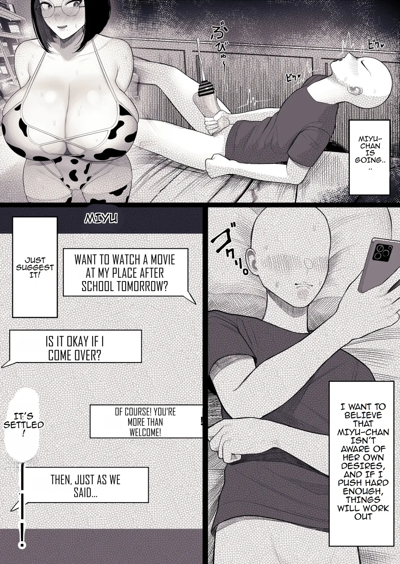 [Kurukuru] Jimiko no Occult-bu Miyu-chan wa Bakunyuu de Yuumei | Miyu-chan is Famous for her Huge Breasts [English] [TOMISCANS] - Page 13