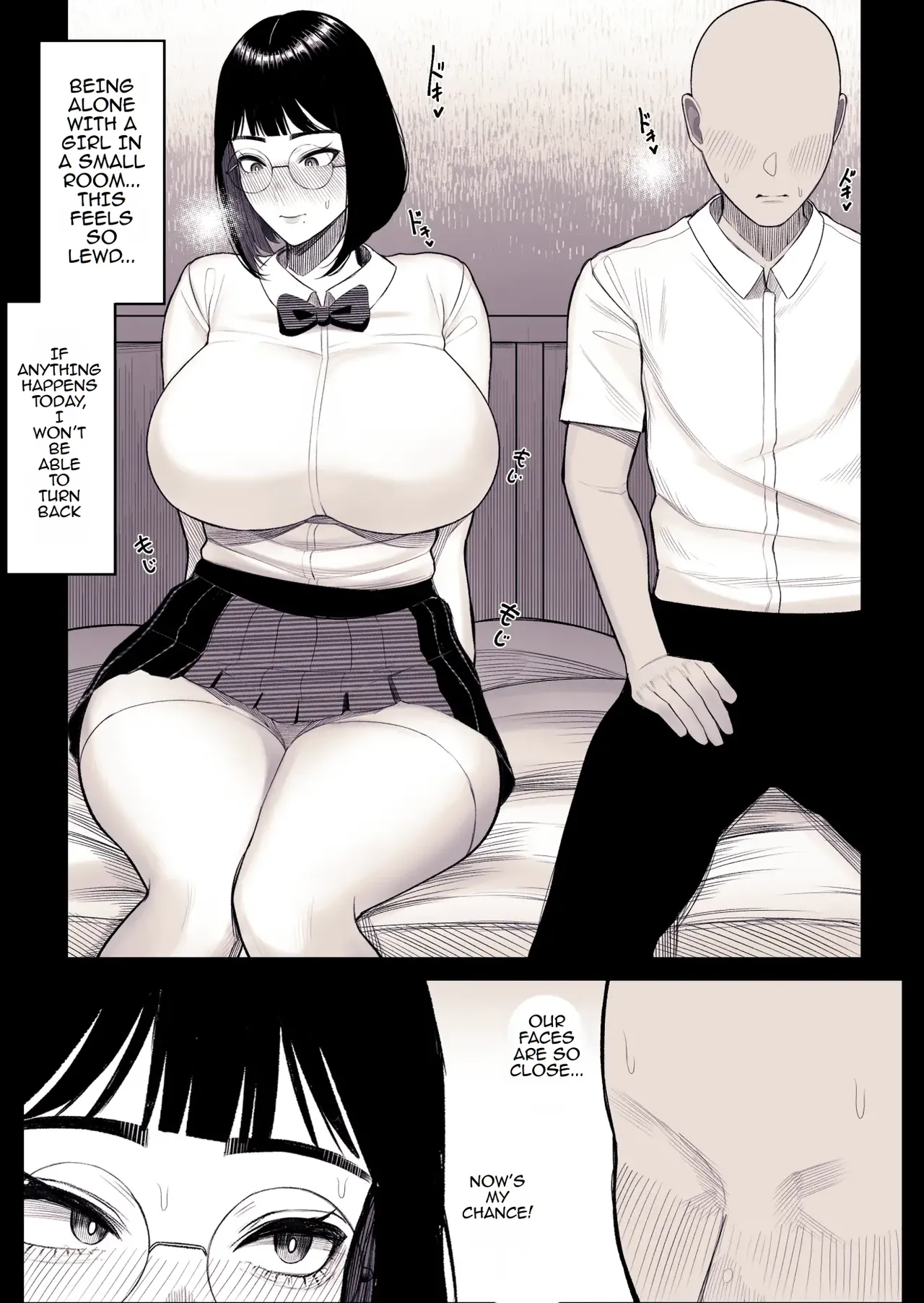 [Kurukuru] Jimiko no Occult-bu Miyu-chan wa Bakunyuu de Yuumei | Miyu-chan is Famous for her Huge Breasts [English] [TOMISCANS] page 15 original parody - sole female sole male hentai manga - read online free