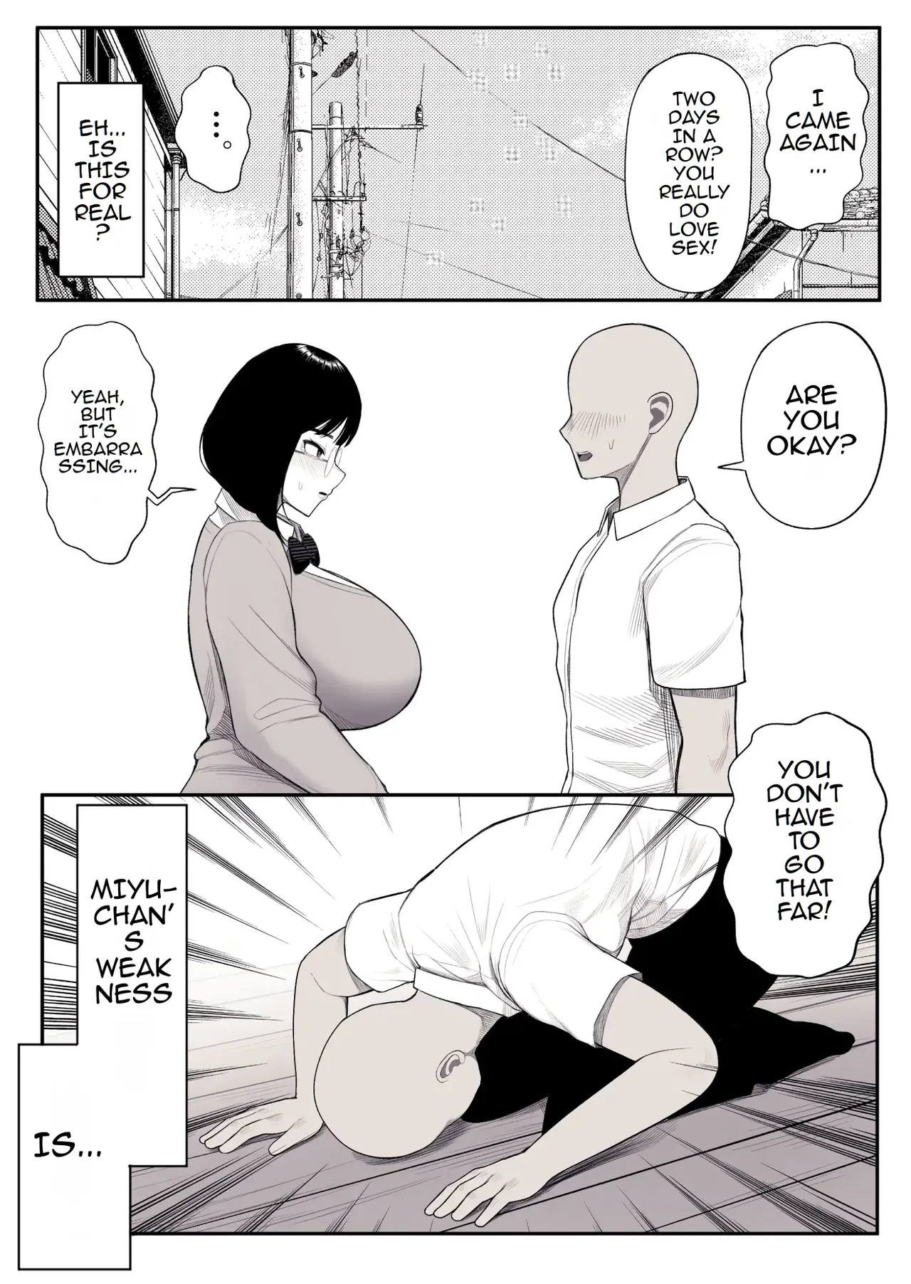 [Kurukuru] Jimiko no Occult-bu Miyu-chan wa Bakunyuu de Yuumei | Miyu-chan is Famous for her Huge Breasts [English] [TOMISCANS] page 30 original parody - sole female sole male hentai manga - read online free