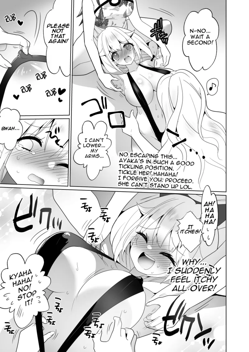 ppw - Trapped in Tickling Games page 57 - swimsuit bondage hentai manga - read online free