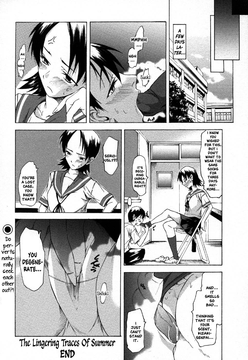 The Lingering Traces of Summer page 20 original parody - smell sole female hentai manga - read online free
