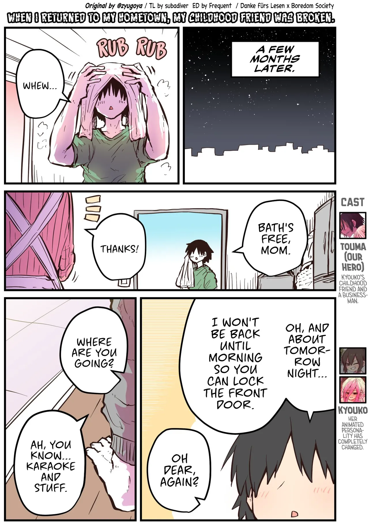 Jimoto ni Kaettekitara Osananajimi ga Kowareteta | When I Returned to My Hometown, My Childhood Friend was Broken page 62 original parody - squirting big breasts hentai manga - read online free