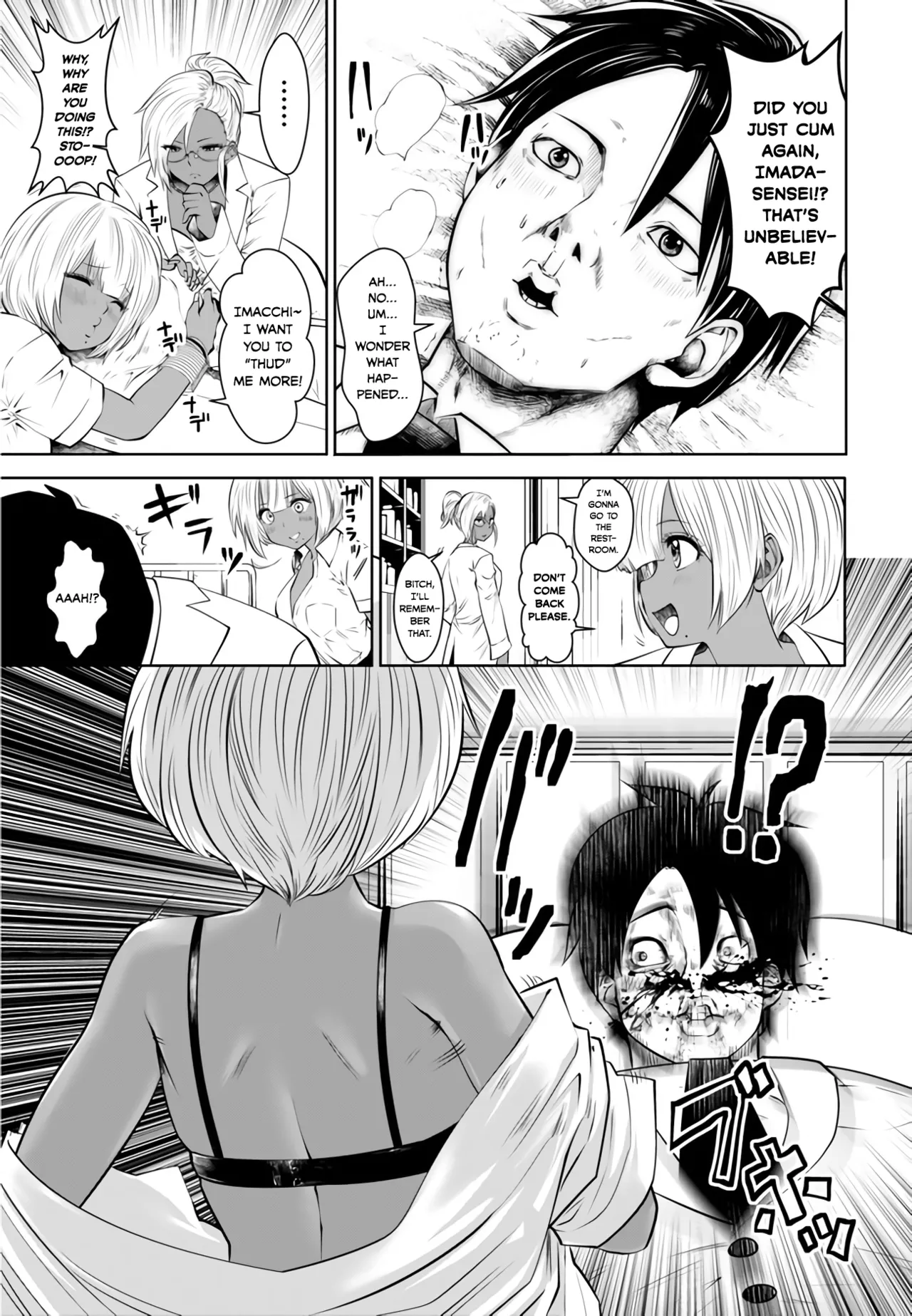 Black Gakkou ni Tsutomete Shimatta Sensei - Transferred to the Gyaru Academy vol 1 page 72 - big breasts gyaru hentai manga - read online free