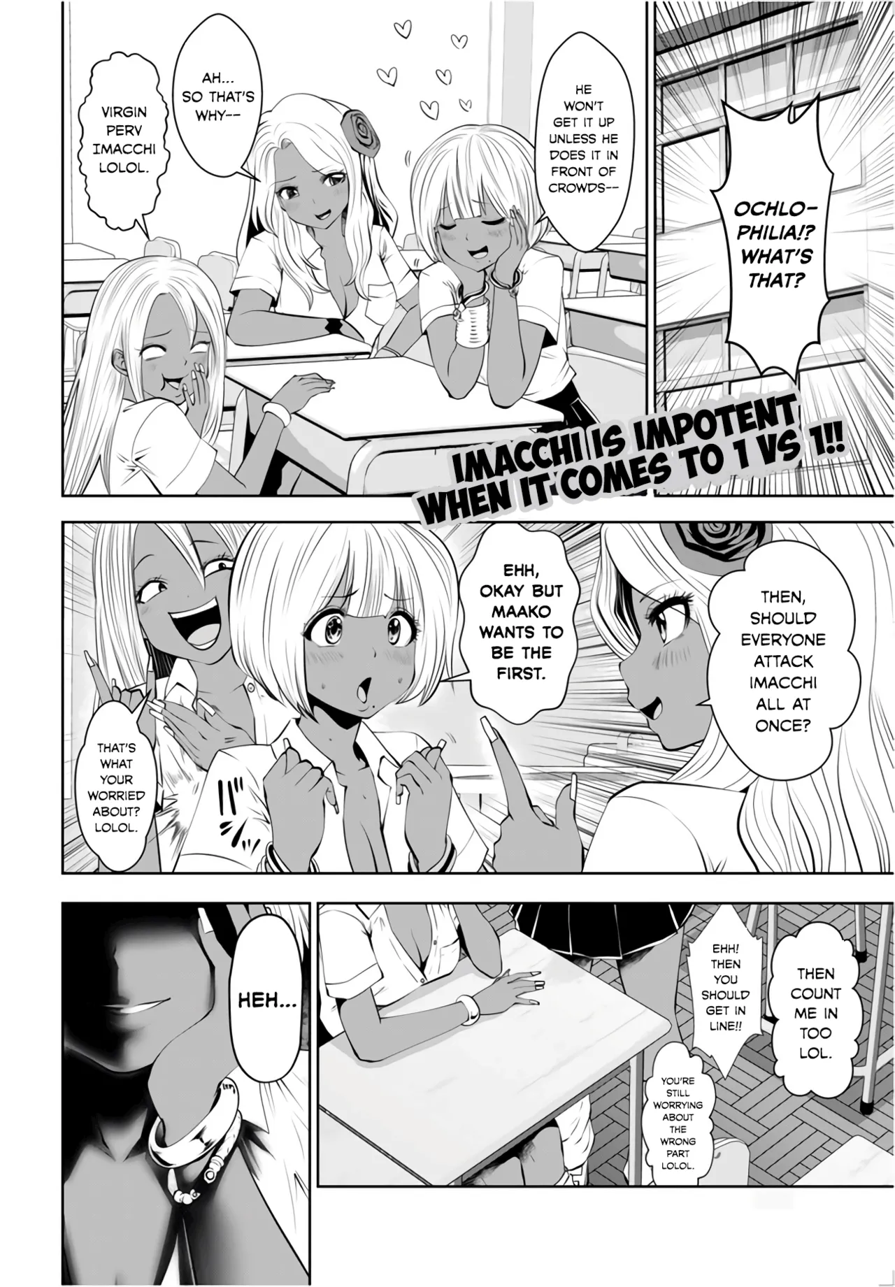 Black Gakkou ni Tsutomete Shimatta Sensei - Transferred to the Gyaru Academy vol 1 page 85 - big breasts gyaru hentai manga - read online free