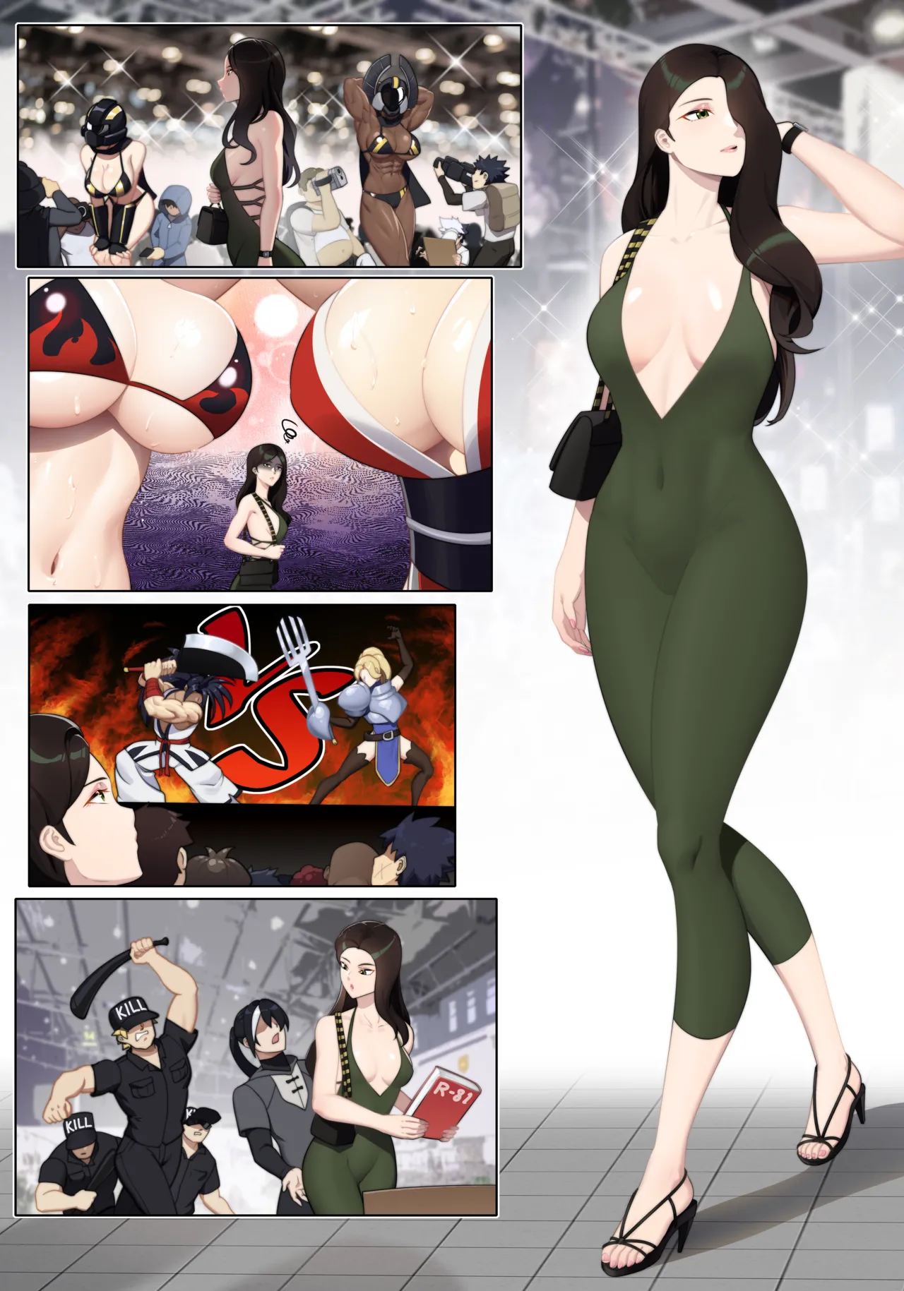 【南拳蟑狼】健身房1+2 （无修正） page 30 original parody - big breasts uncensored hentai manga - read online free