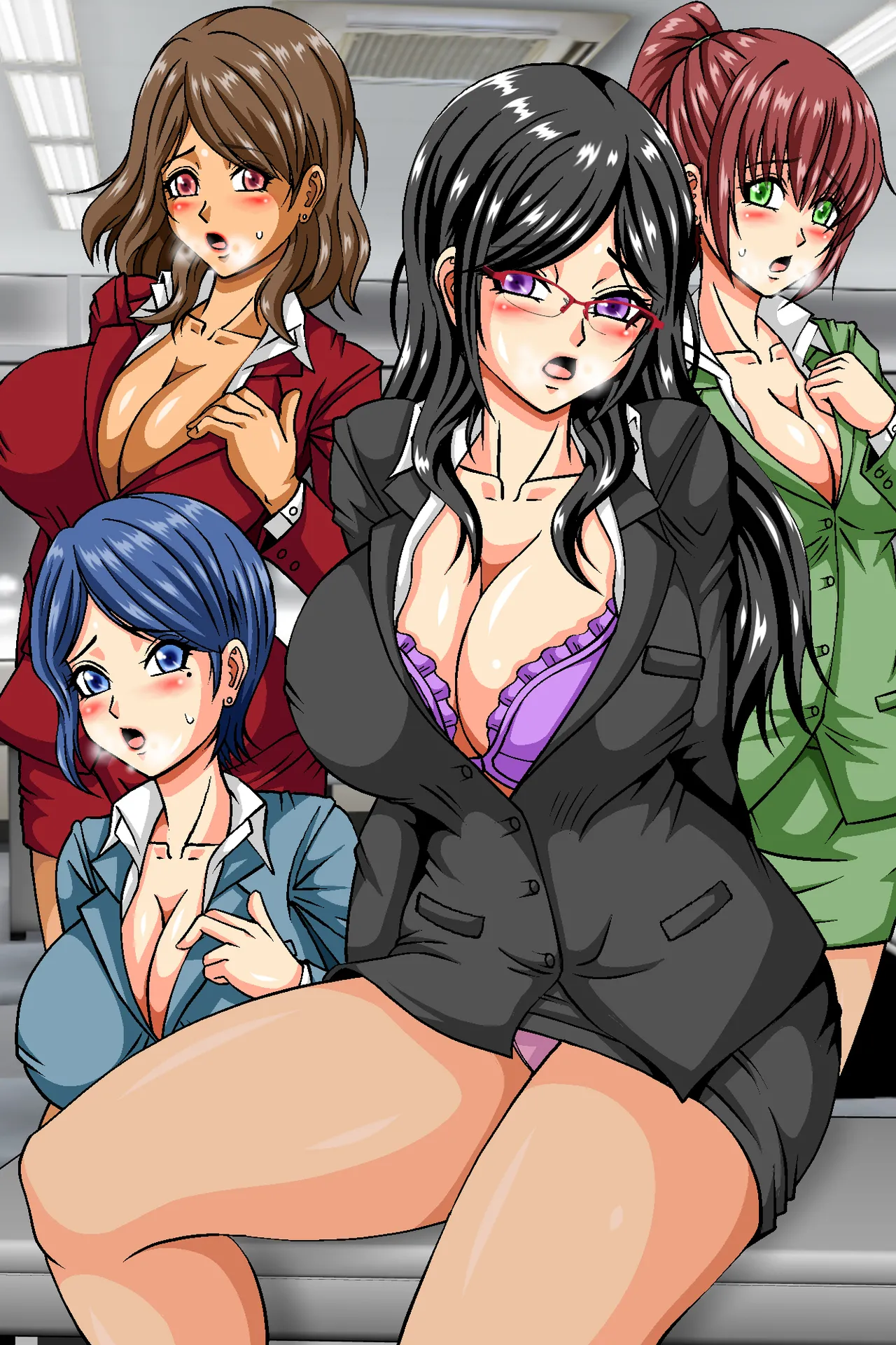 Ore no Samen Hoshigaru Bitch Darake no Office ni Kaetara Mainichi Tanetsuke Shihoudai no Harem Gyoumu ni Natta w - Page 2