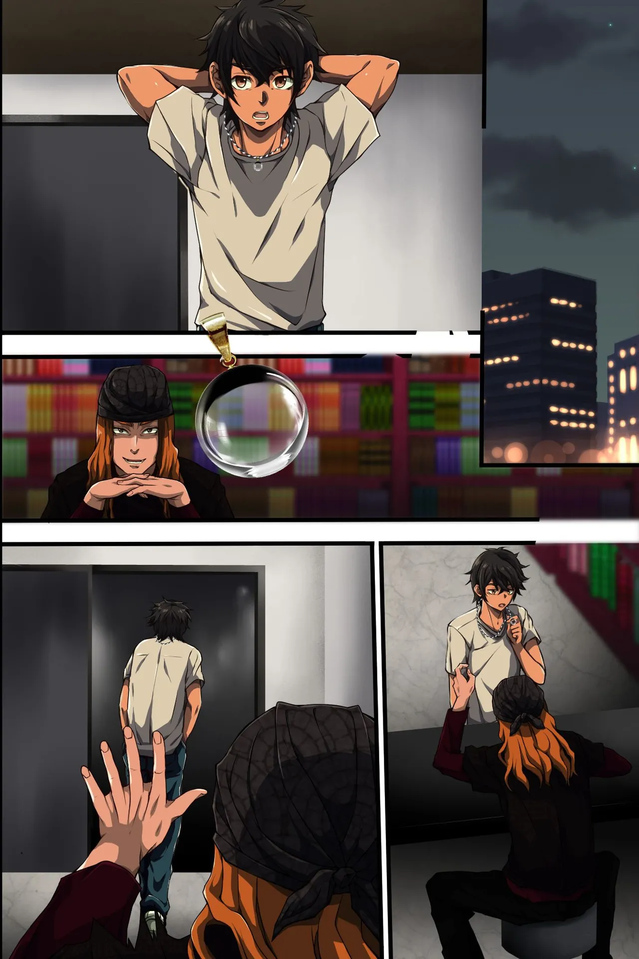 Gakuen Sennou Life! Pashiri no Boku ga Gakuen de Harem o Kizukechatta Riyuu page 44 original parody - full color big breasts hentai manga - read online free