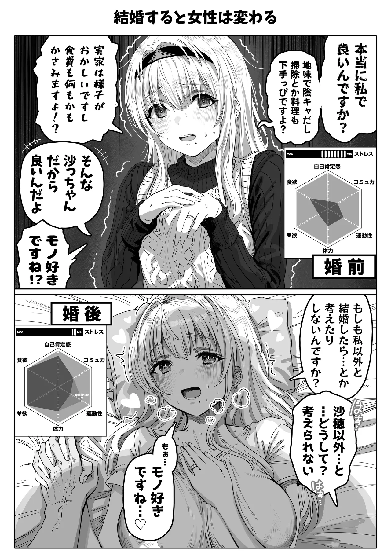 Chichi Fuufu no Yoru page 124 original parody - beauty mark paizuri hentai manga - read online free