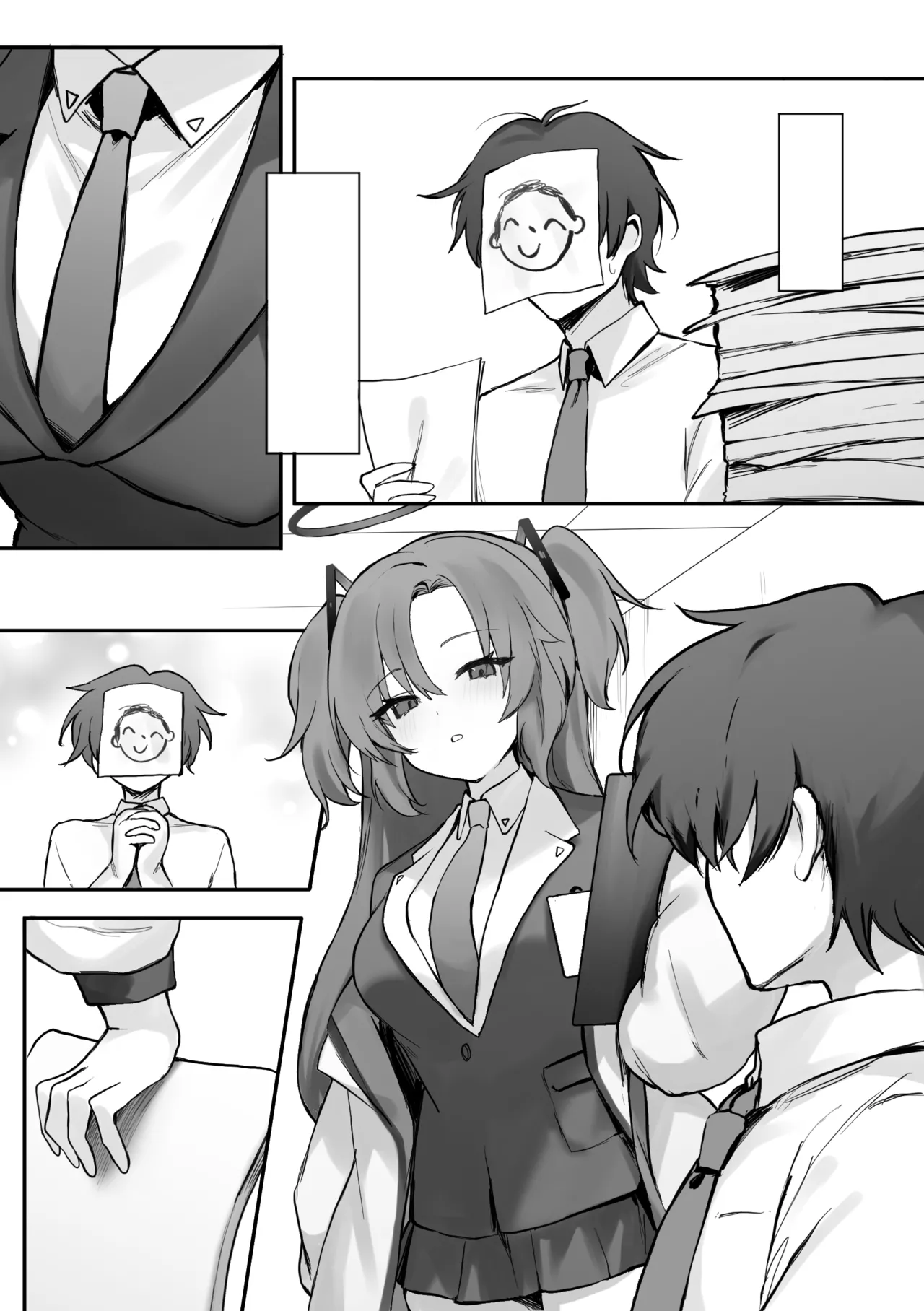 ×× to Sensei to. page 29 featuring toki asuma blue archive parody - sole male nakadashi hentai manga - read online free