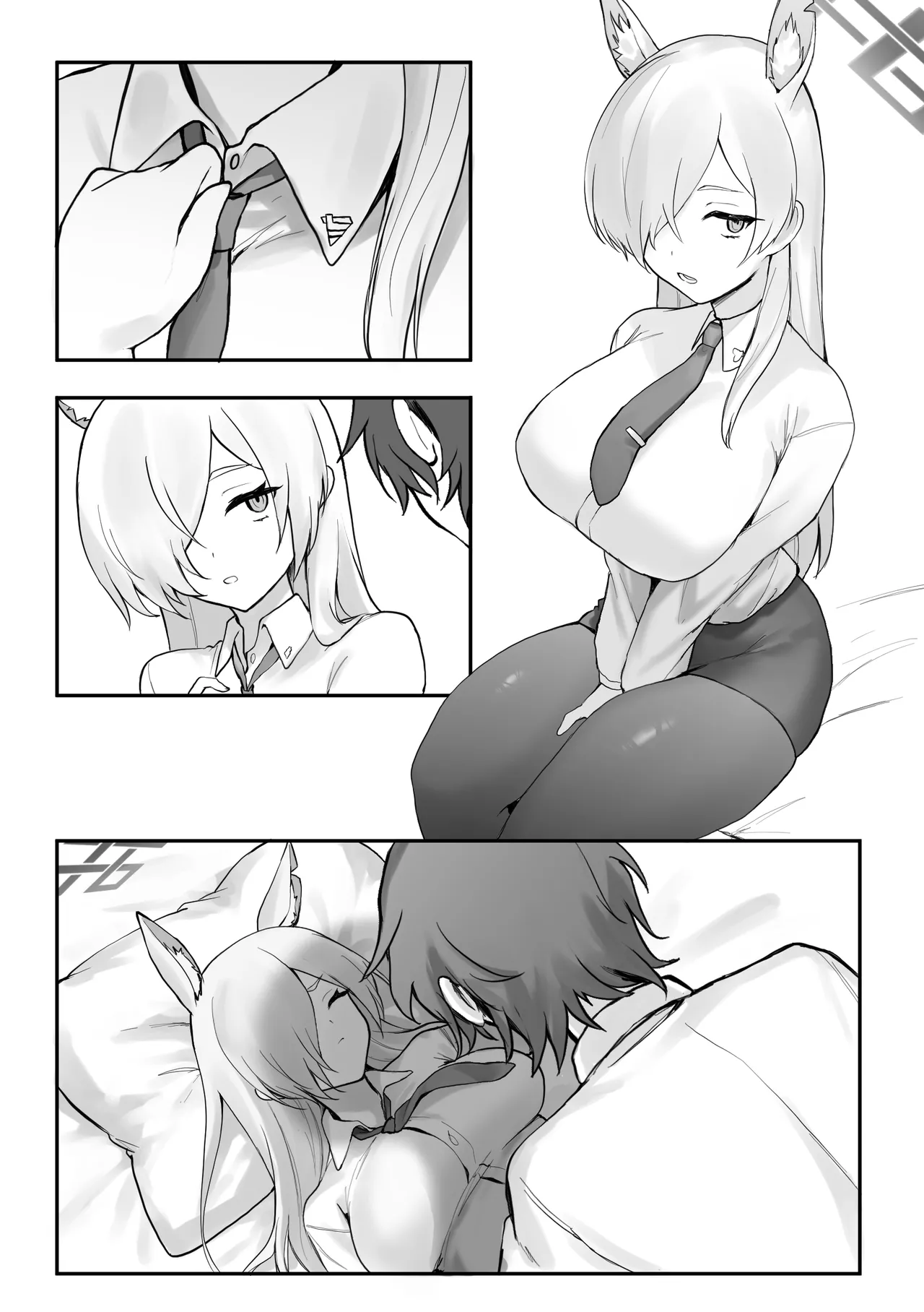 ×× to Sensei to. page 44 featuring yuuka hayase blue archive parody - big breasts nakadashi hentai manga - read online free