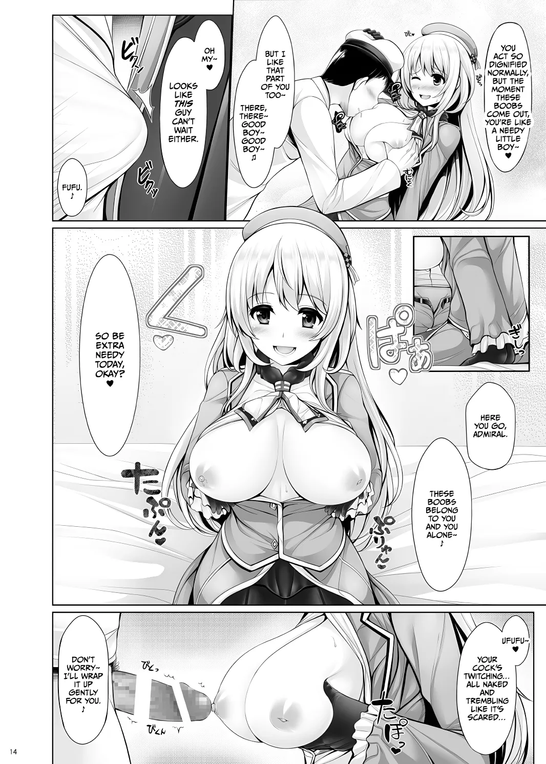 Hourainyuusen Youi! page 13 kantai collection parody - sole male paizuri hentai manga - read online free