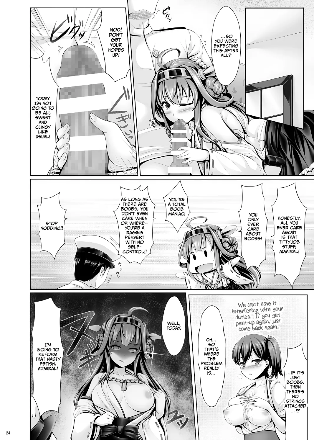 Hourainyuusen Youi! page 23 kantai collection parody - sole male paizuri hentai manga - read online free
