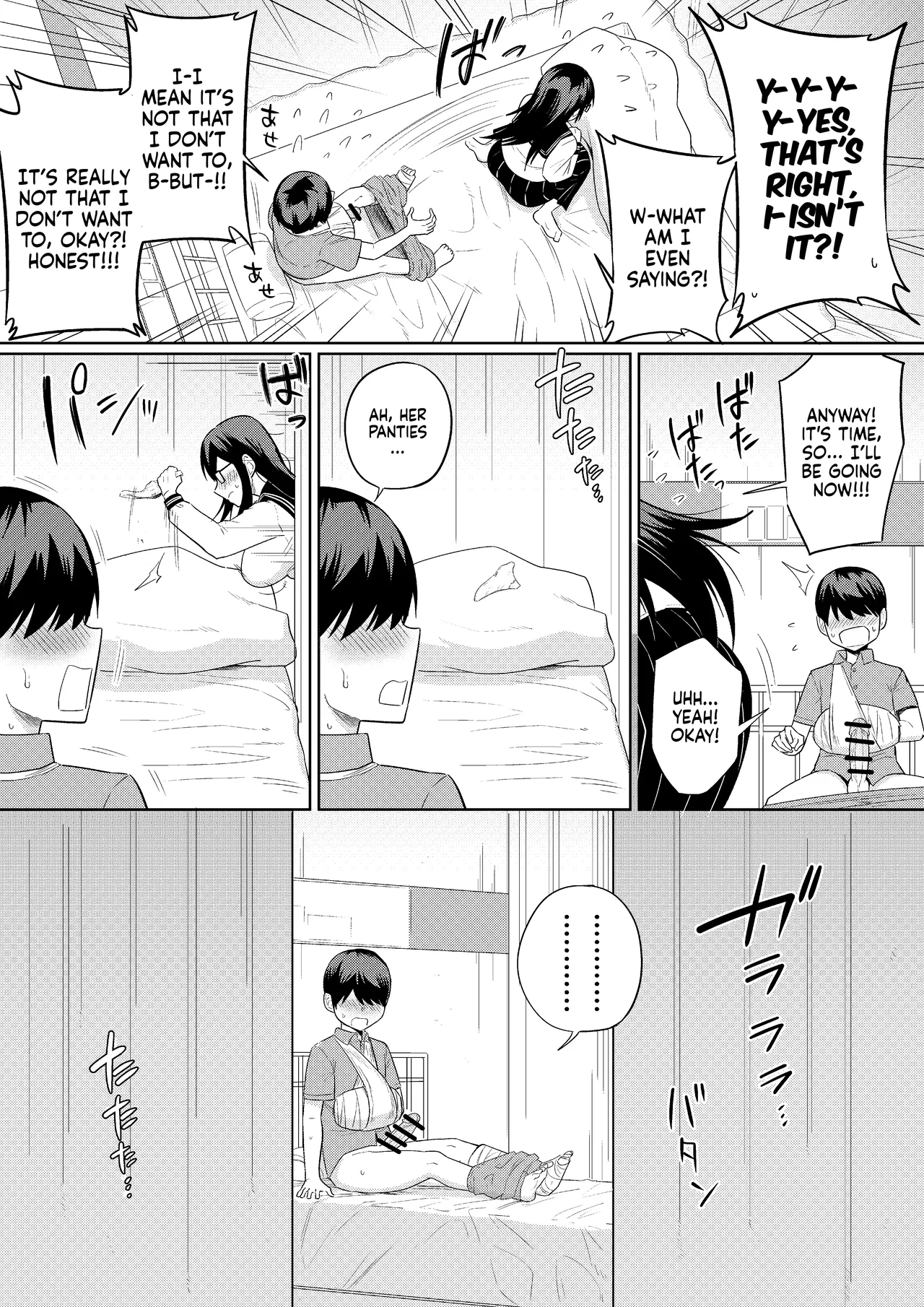 [Makosho] Sewayaki na Kyonyuu Gakkyuu Iinchou Sono 1-13 | The Kind and Caring Busty Class Rep Ch.1-13 [English] [NudeSalad] (Ongoing) page 39 original parody - sole female sole male hentai manga - read online free