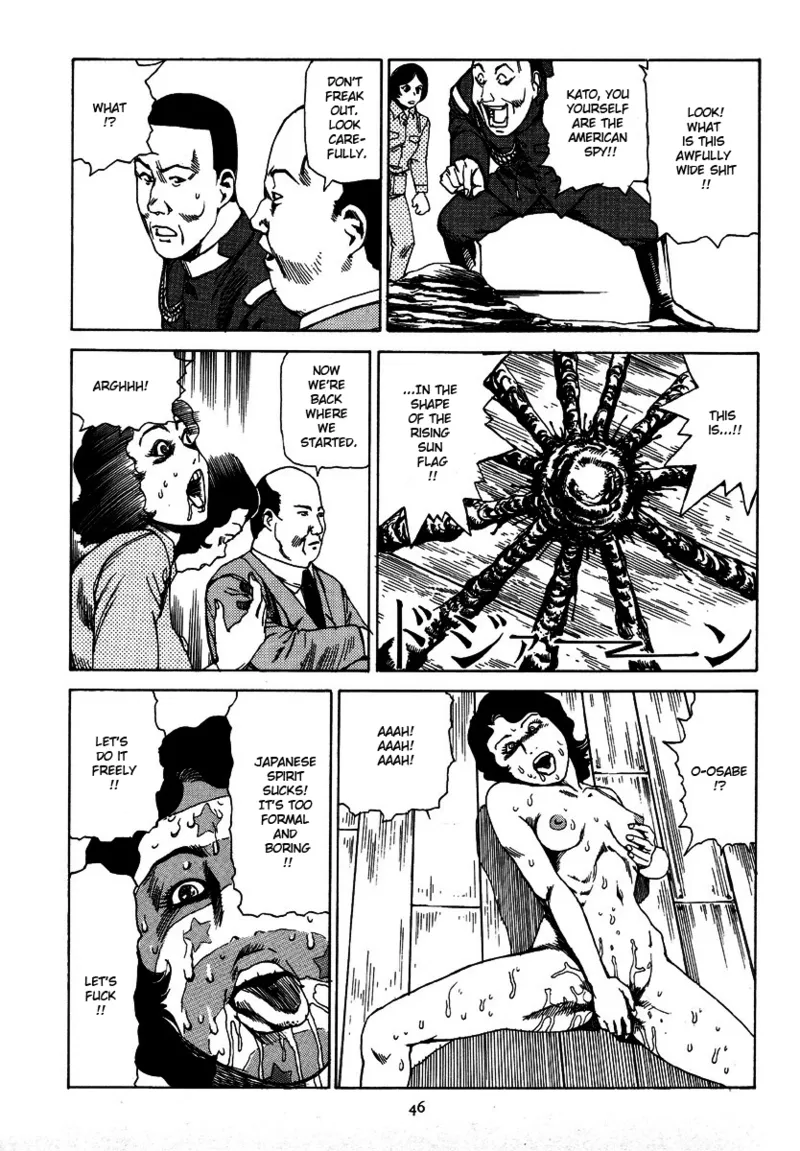 [Kago Shintarou] Kagayake! Dai Toua Kyouei Ken | Sparkle! Greater East-Asian Co-Prosperity Sphere [English] page 50 - tankoubon guro hentai manga - read online free