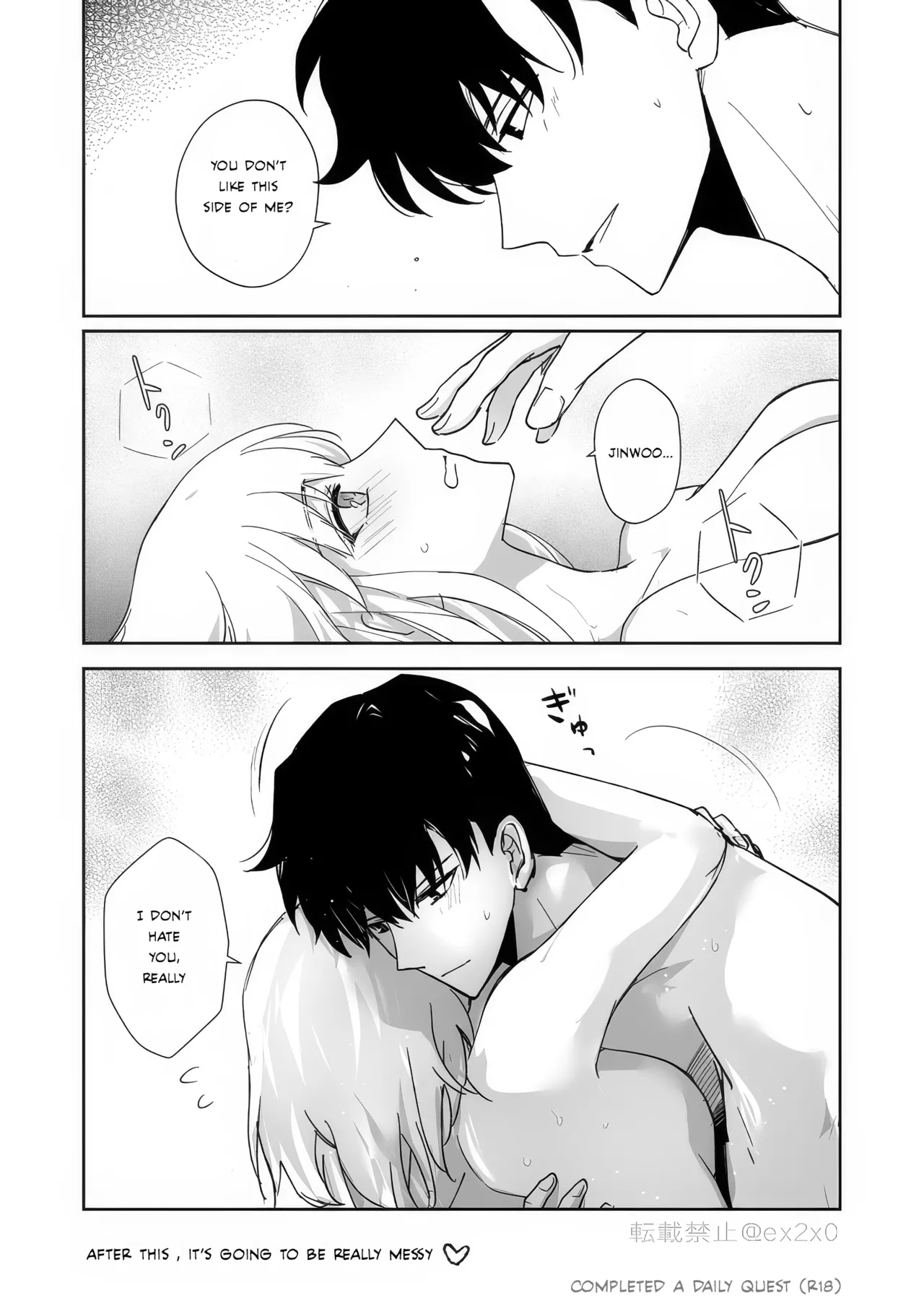 [ E-0)] [Mizugi Ibe] shun shizuku manga [arigatō! ! ! ](solo leveling !] page 10 featuring hae-in cha solo leveling parody - kissing big breasts hentai manga - read online free