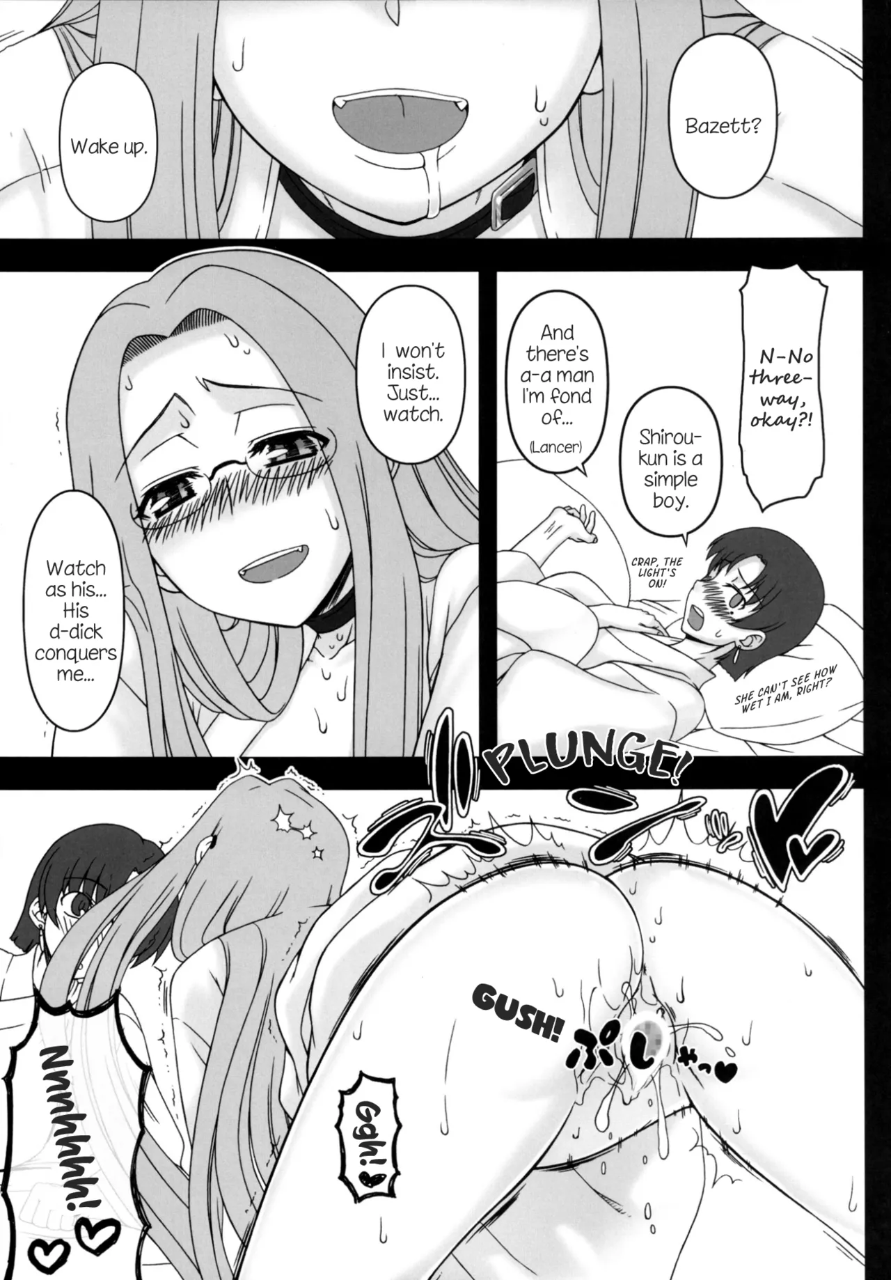 (C88) [Gachinko Shobou (Kobanya Koban)] Rider-san ni Yobai wo Onegai Saremashita. (Zenpen) | Rider-san Invited Me Over at Night (Part 1) (Fate/stay night) [English] [EHCOVE] page 26 featuring shirou emiya fate stay night parody - big breasts glasses hentai manga - read online free