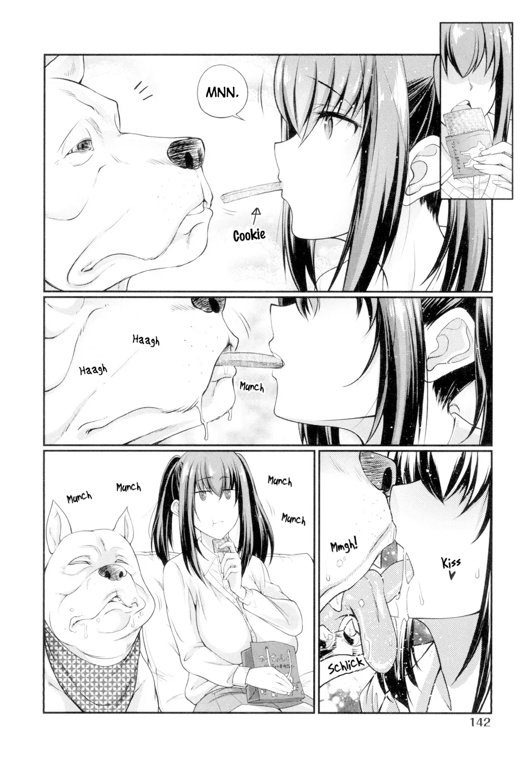 Juukan Koimonogatari | Bestiality Love Stories page 144 - nakadashi big penis hentai manga - read online free