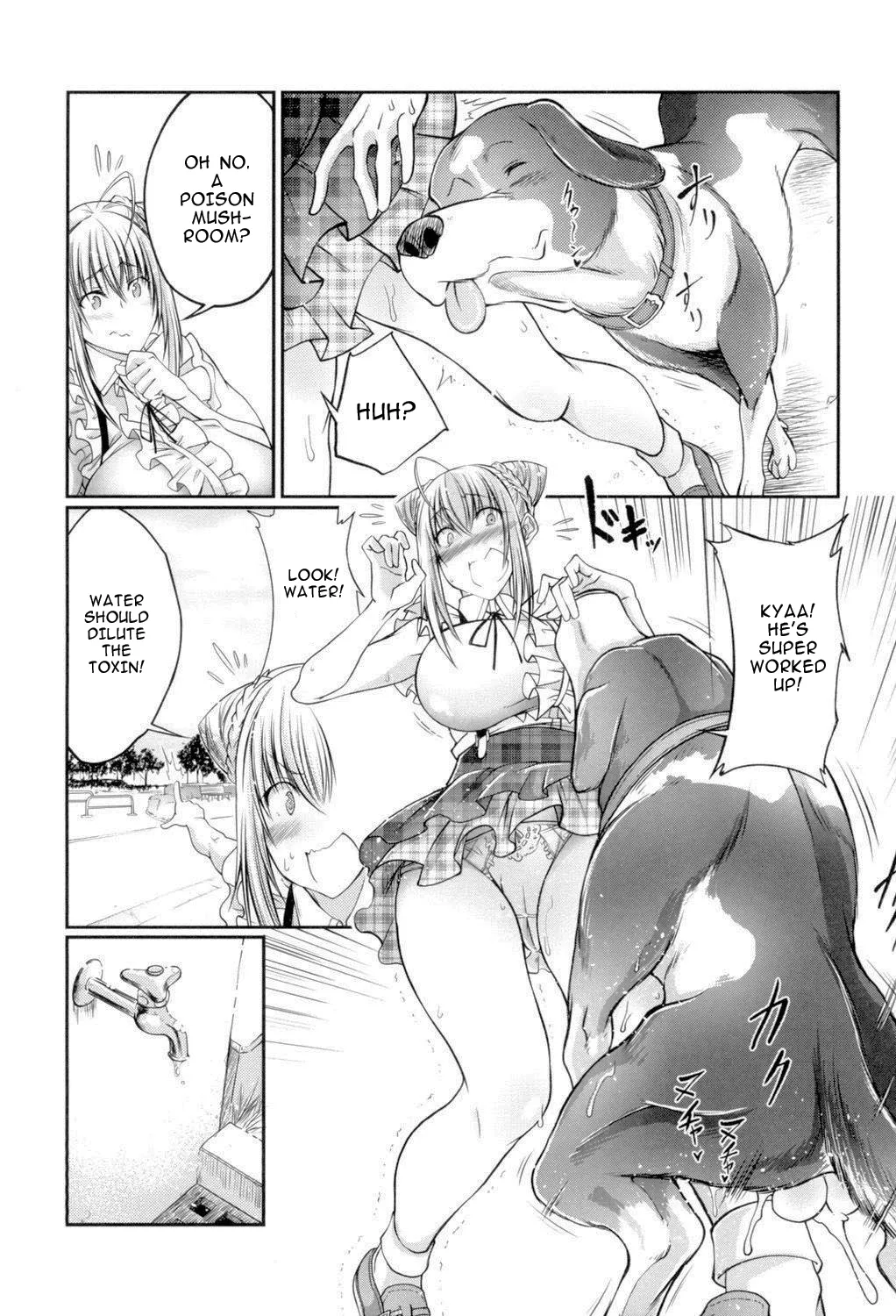 Juukan Koimonogatari | Bestiality Love Stories page 61 - kissing big breasts hentai manga - read online free