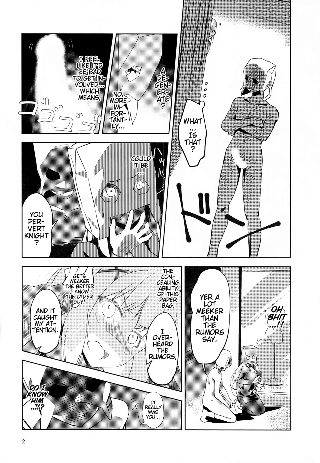 Fukumen Kishi ni Yasuragi o! | Tranquility on this Masked Knight! - Page 3