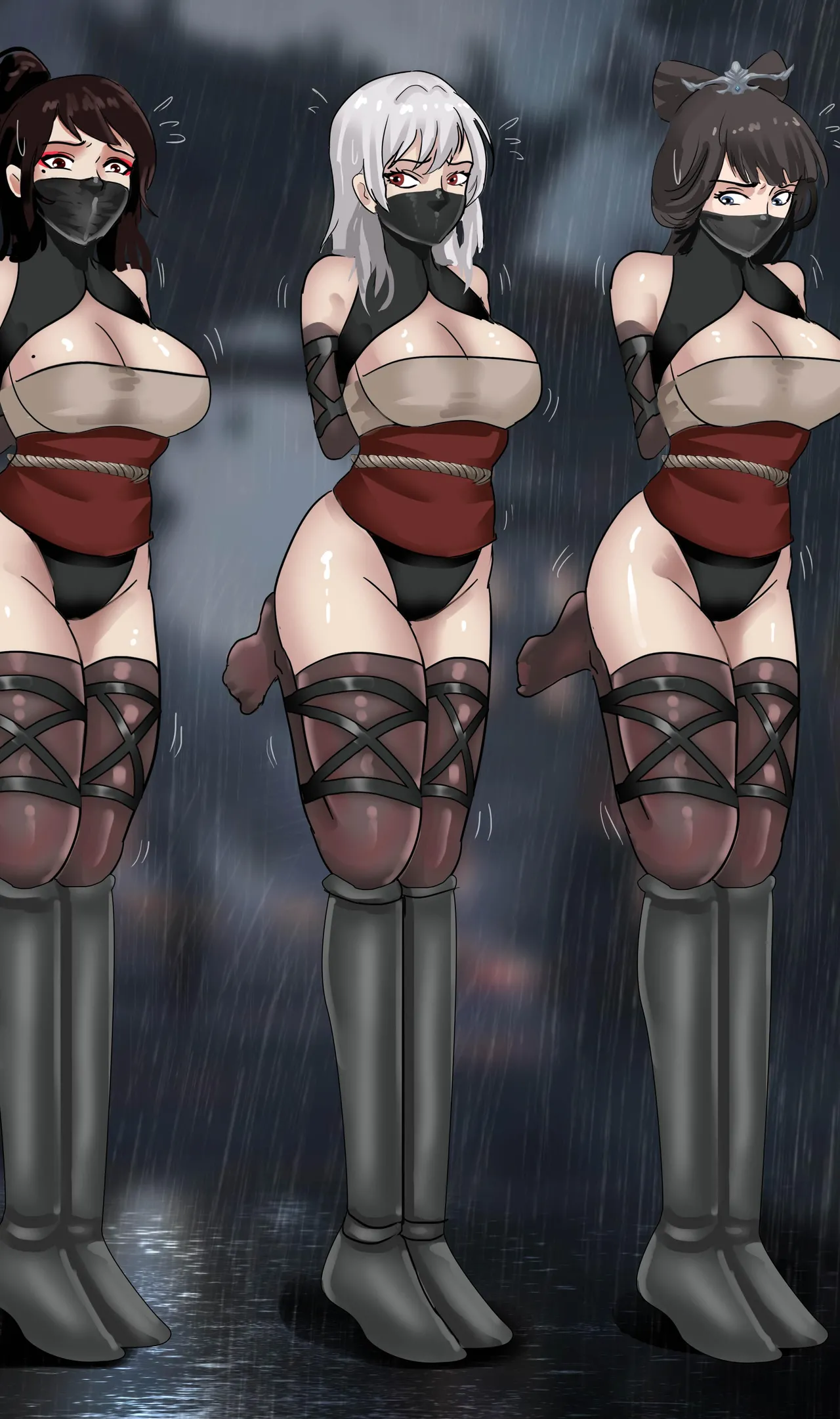 缚侠传—傀儡教的阴谋 page 21 original parody - bondage hentai manga - read online free