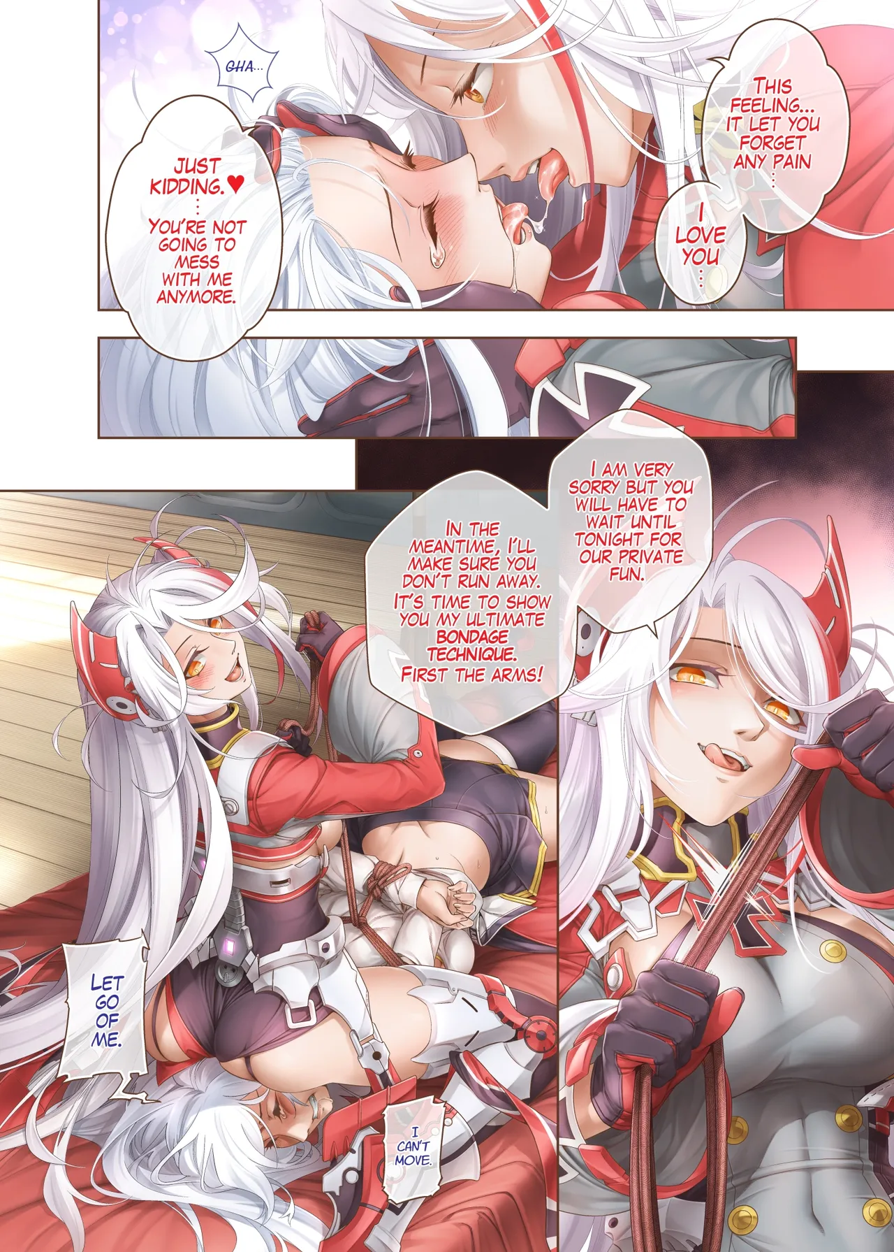 Azur Ring - Iron Blood Match! page 24 featuring enterprise azur lane parody - yuri bondage hentai manga - read online free