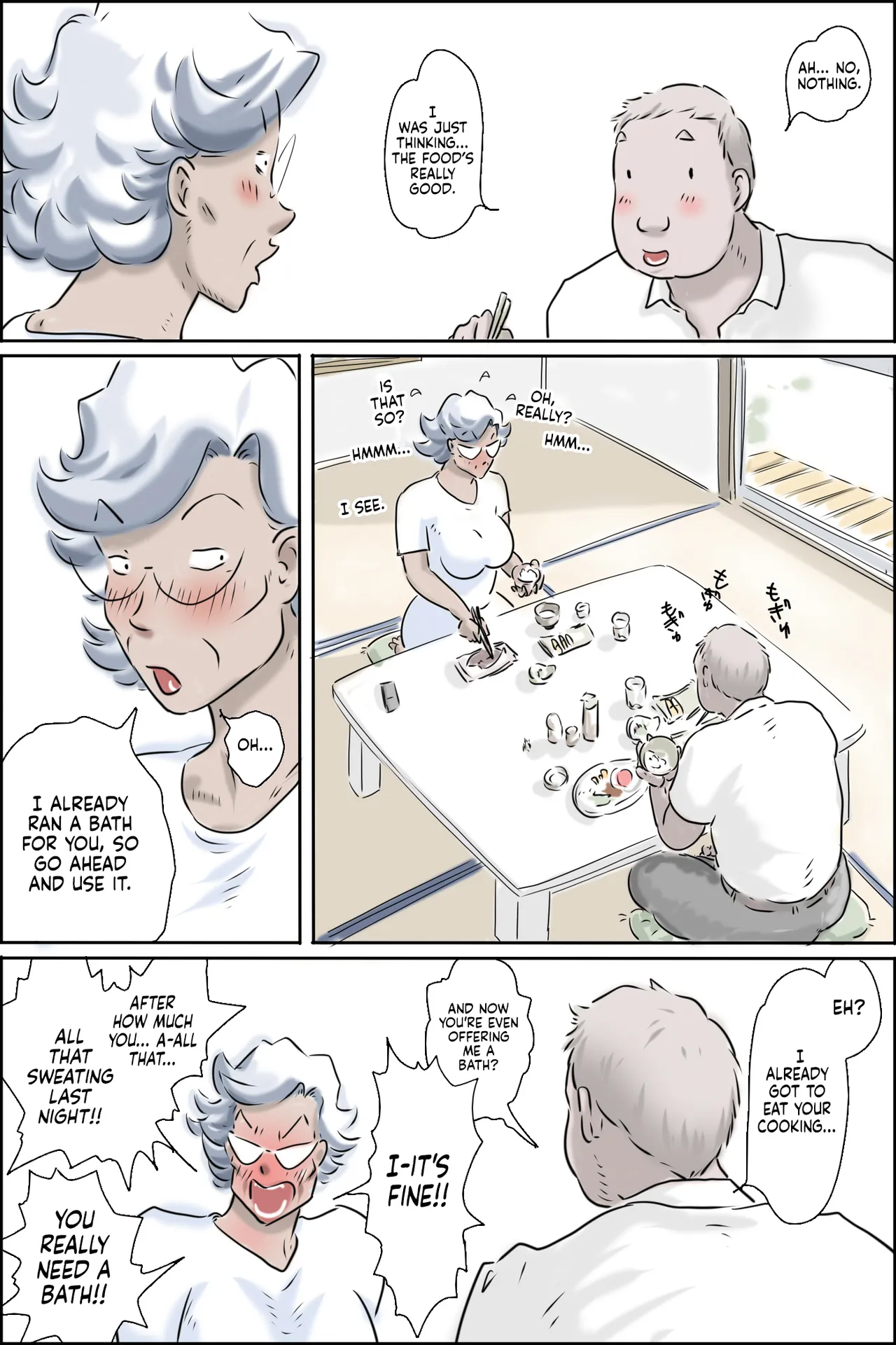 [Zenmai Kourogi] Ouka-san ga yon deru 2 - hajimari no asa-hen - | The Landlord Is Calling 2 -The Beginning Morning Chapter-  [English] [Sonarin迫] page 16 original parody - sole female sole male hentai manga - read online free