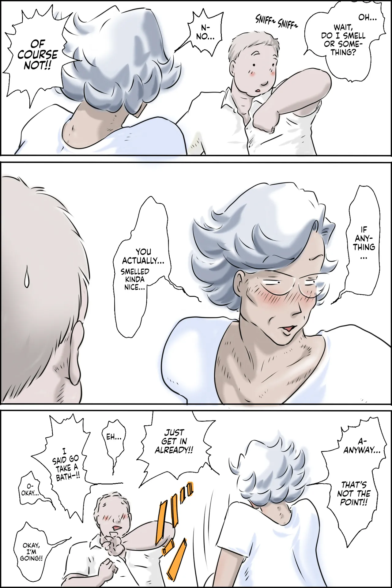 [Zenmai Kourogi] Ouka-san ga yon deru 2 - hajimari no asa-hen - | The Landlord Is Calling 2 -The Beginning Morning Chapter-  [English] [Sonarin迫] page 17 original parody - sole female sole male hentai manga - read online free