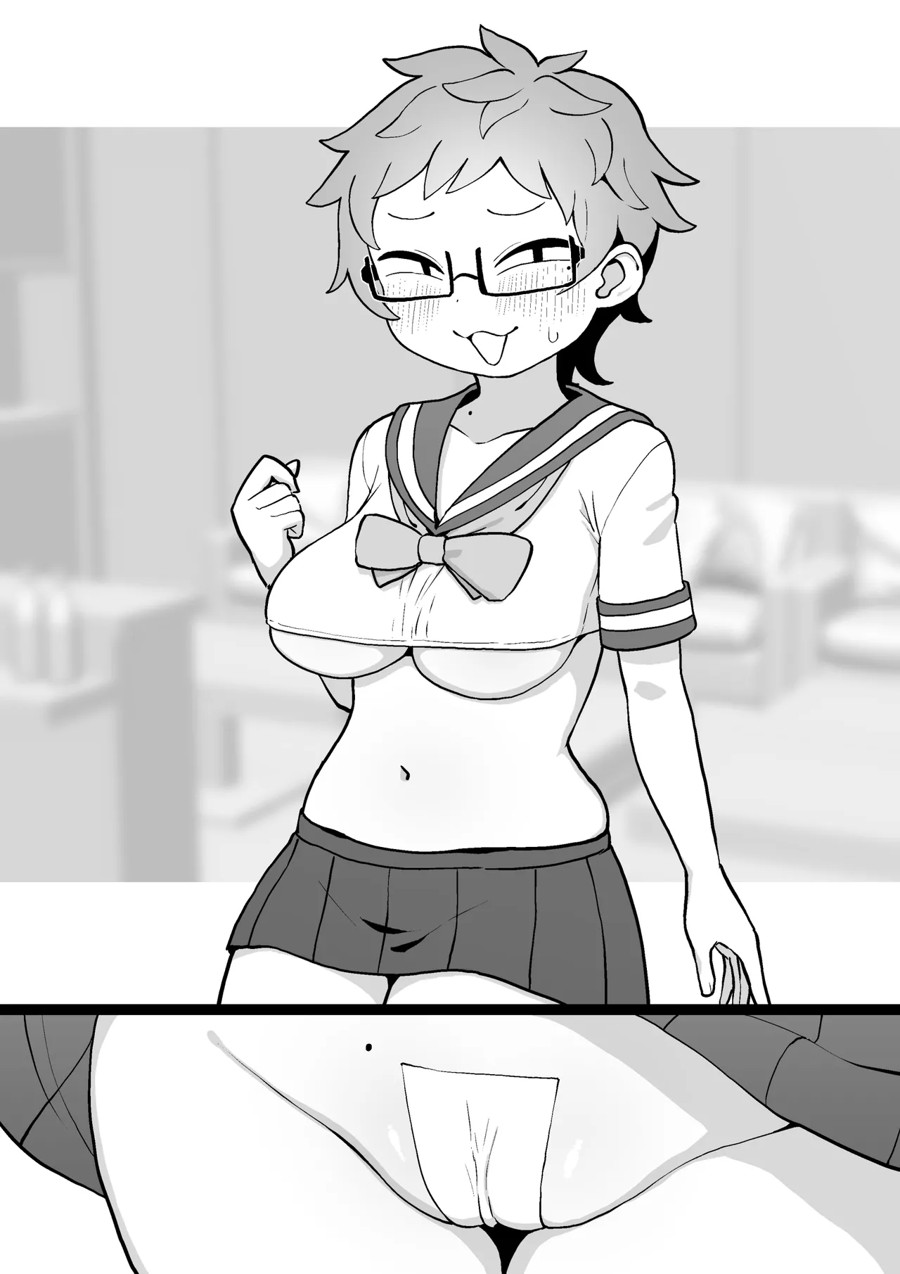 モブ顔処女アナル・エロコスリクエスト page 10 original parody - glasses anal hentai manga - read online free