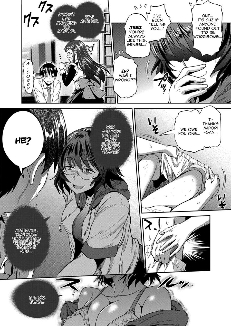 Joshi Luck! 2 Years Later 2 page 14 - rough translation big breasts hentai manga - read online free