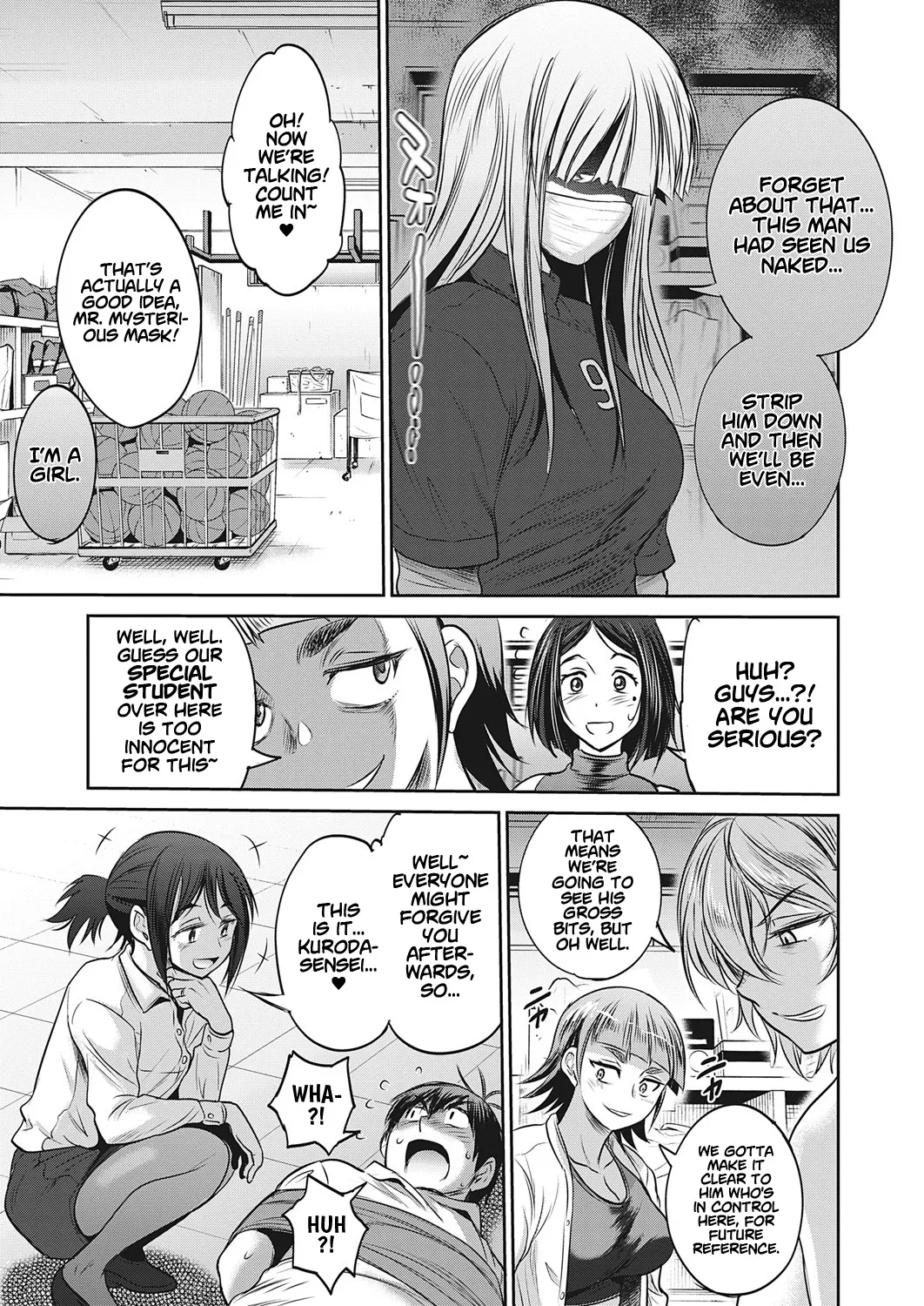 Joshi Luck! 2 Years Later 4 page 195 - sole male big breasts hentai manga - read online free