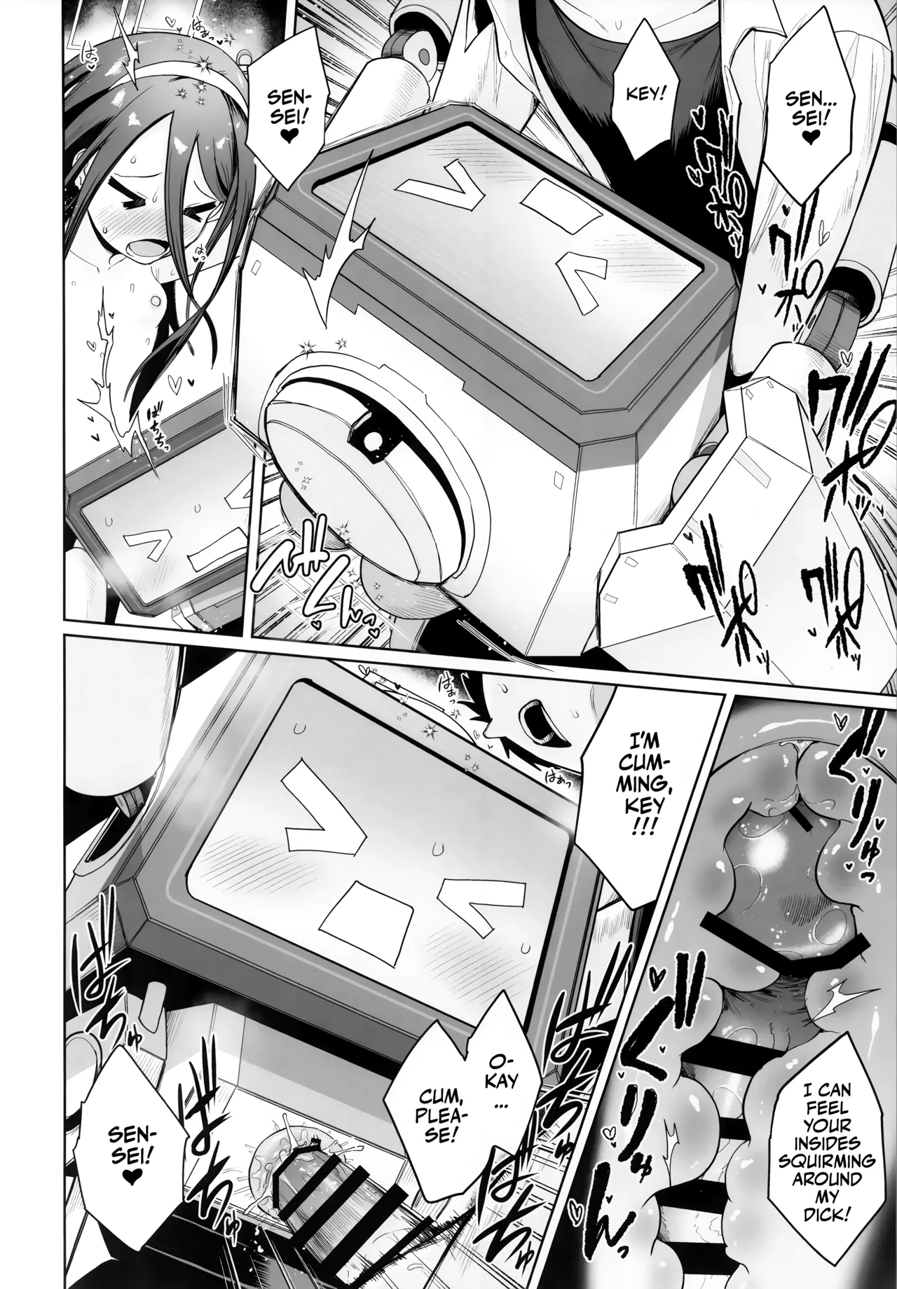 Donna Sugata demo Kimi wa, Konna Sugata demo Anata wa | Deep Inside, It's Still You! page 19 featuring sensei blue archive parody - sole male robot hentai manga - read online free