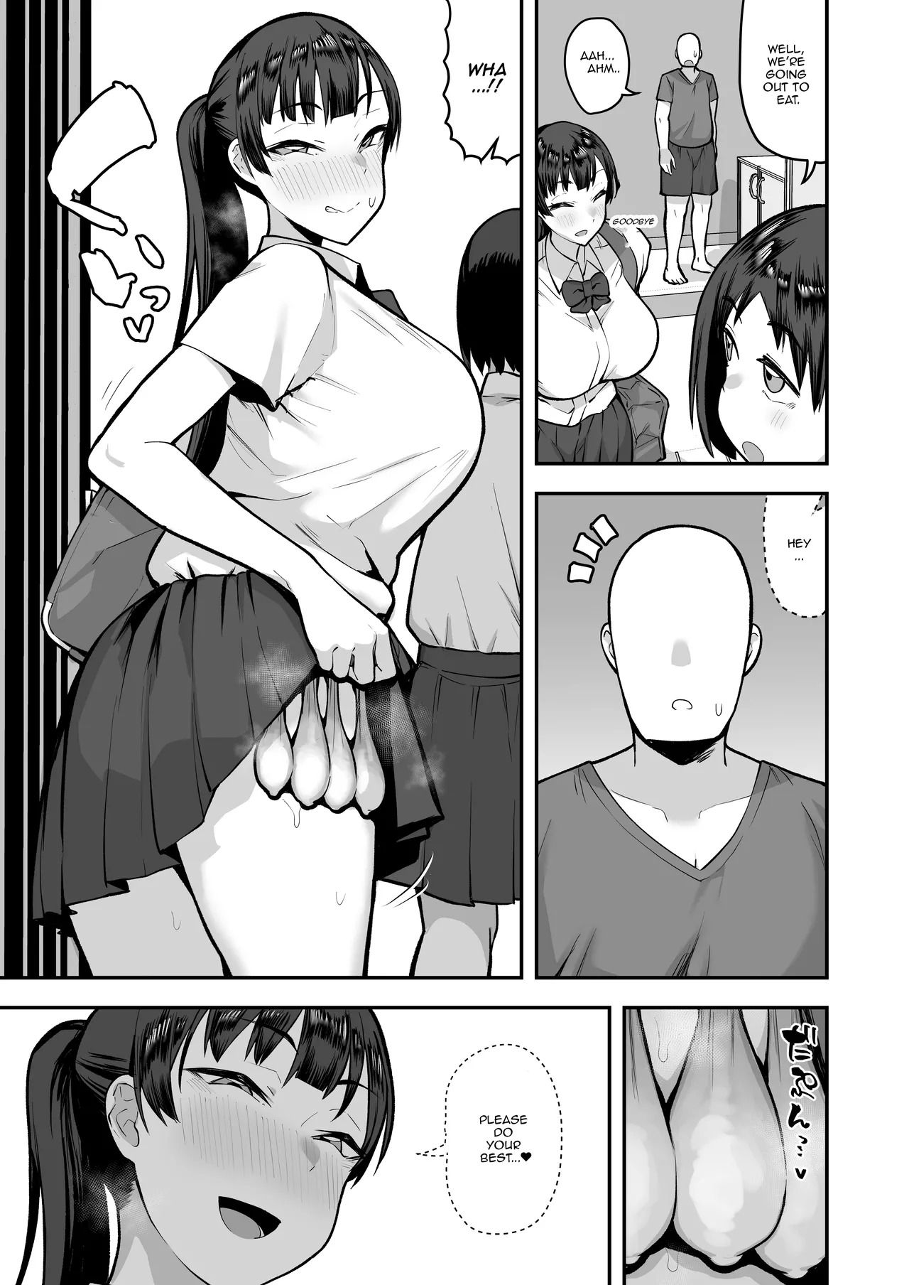 Imouto no Tomodachi ga Dosukebe Taishuu Feti Sugite, InCha no Ore to Kikenbi Nakadashi Hamemakuri page 37 original parody - handjob virginity hentai manga - read online free