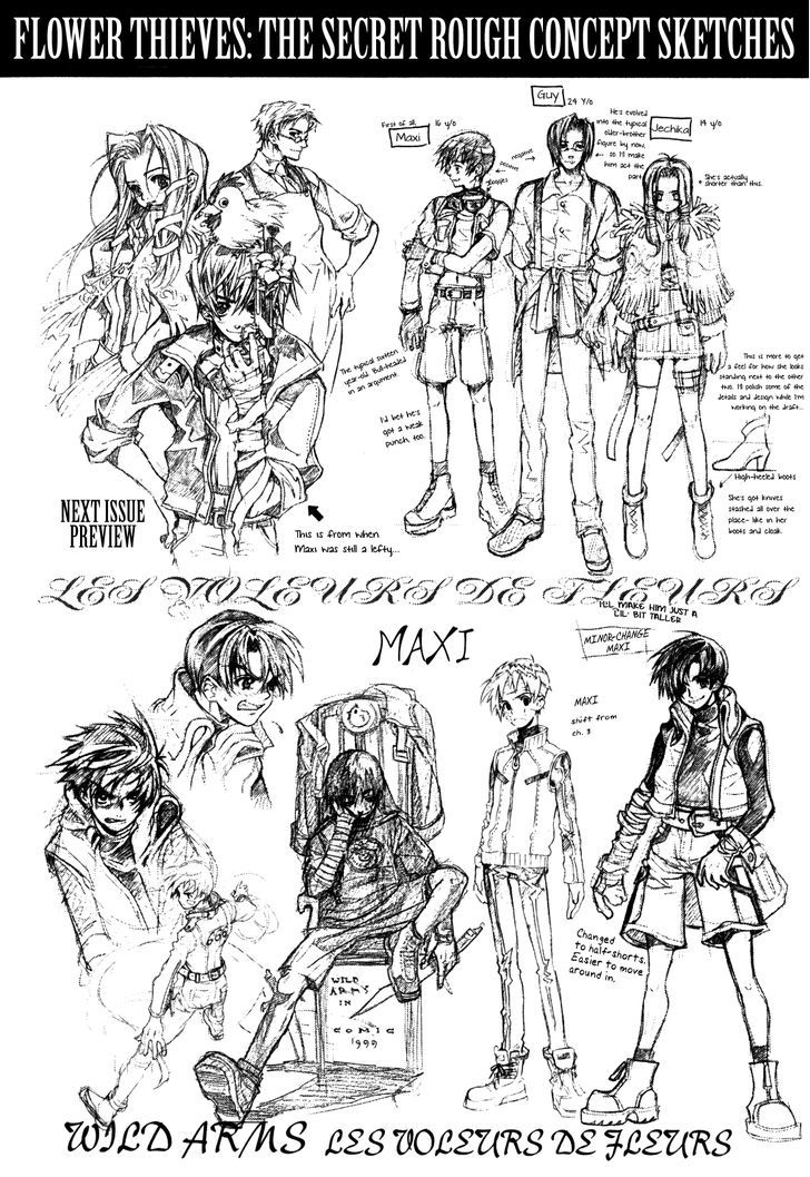 Wild Arms Flower Thieves Manga page 355 - rough translation non-h hentai manga - read online free