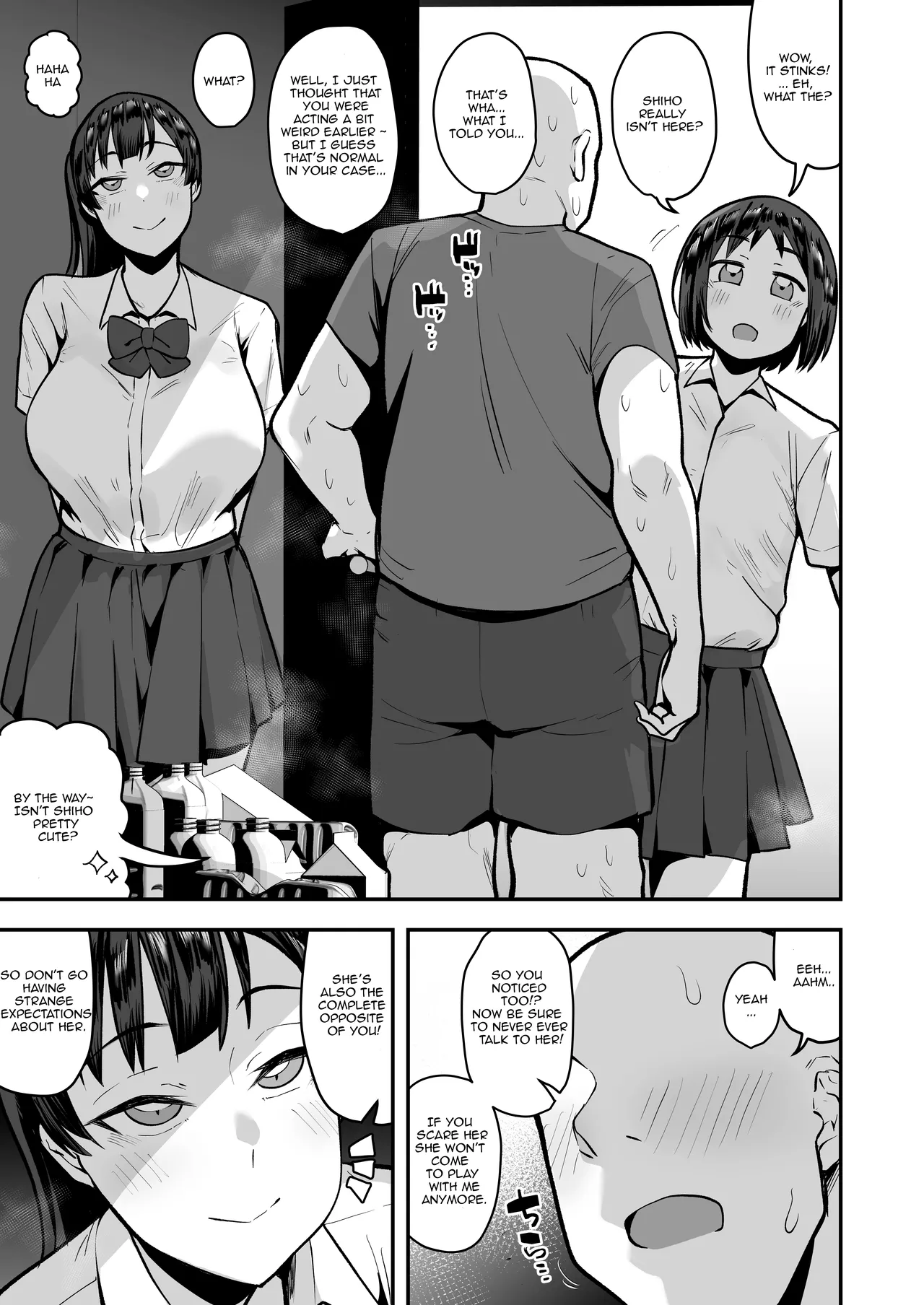 Imouto no Tomodachi ga Dosukebe Taishuu Feti Sugite, InCha no Ore to Kikenbi Nakadashi Hamemakuri page 19 original parody - handjob virginity hentai manga - read online free