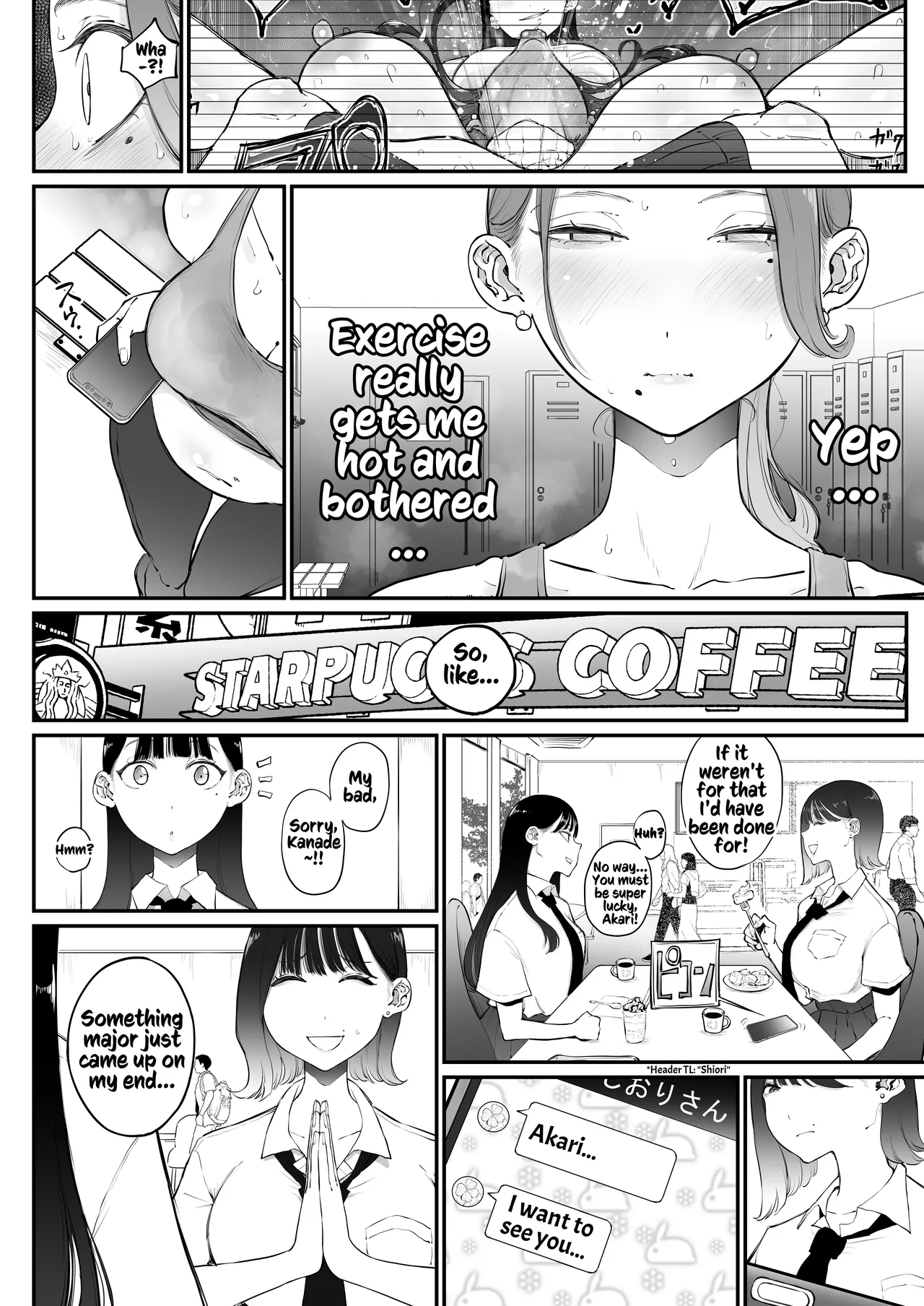 [Sky Dogma (Pandacorya)] Bijin Tsuma, Ichinose Shiori 37 wa, Musume no Yuujin ni Idakareteiru | Beautiful Wife Shiori Ichinose (37) Is Getting Banged By Her Daughter's Female Friend [English] [Kusanuu] page 28 original parody - beauty mark multiple orgasms hentai manga - read online free