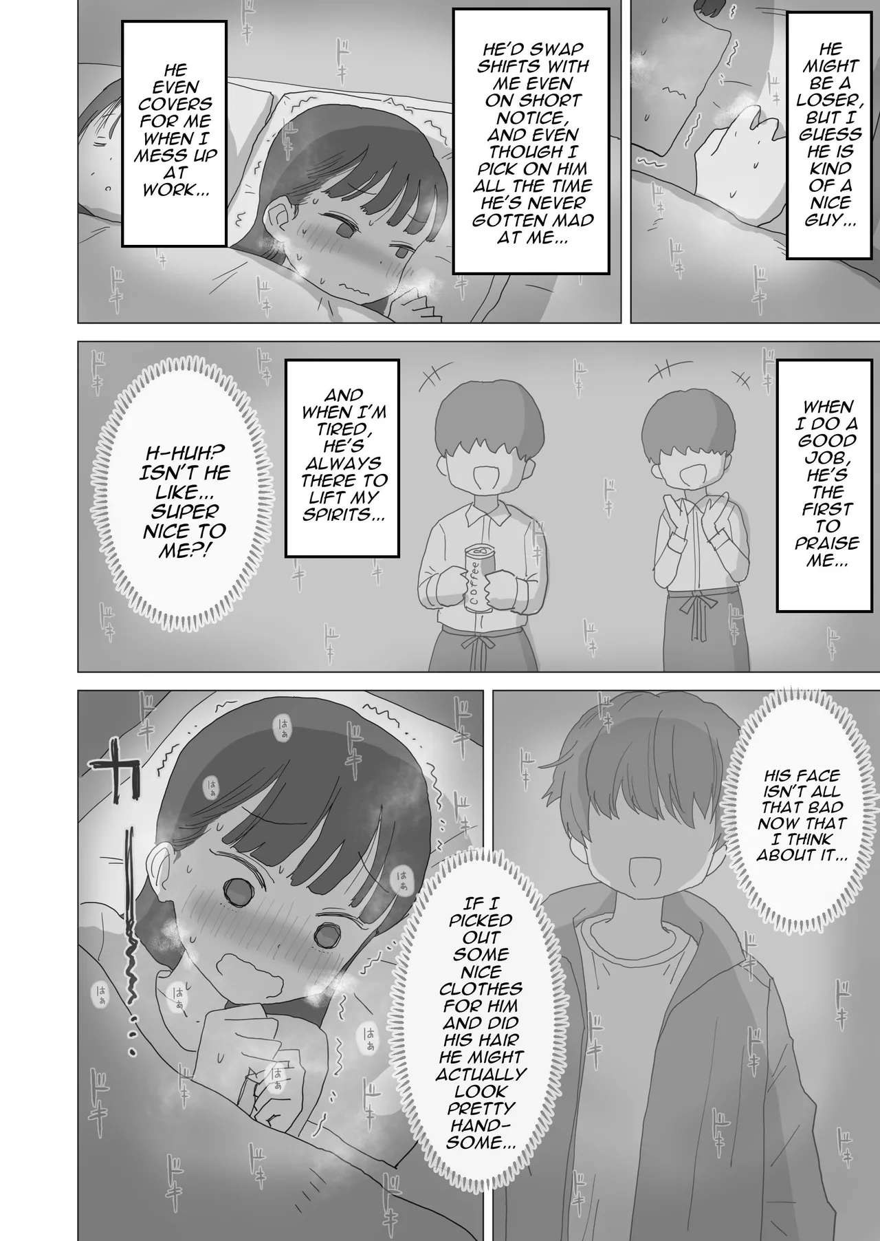 [Hiyashi Makura] Aru Ooyuki no Tsumetai Yoru Boku no Ie no Futon no Naka de Beit-saki no Onnanoko-tachi ga Naisho de Micchaku Atatame Ecchi Shite Kureta. | One Cold Snowy Night, My Colleague Secretly Had Intimate Warm-up Sex With Me Under The Bed Sheets. [English] [Darg777 Translations] page 29 original parody - sole male mosaic censorship hentai manga - read online free