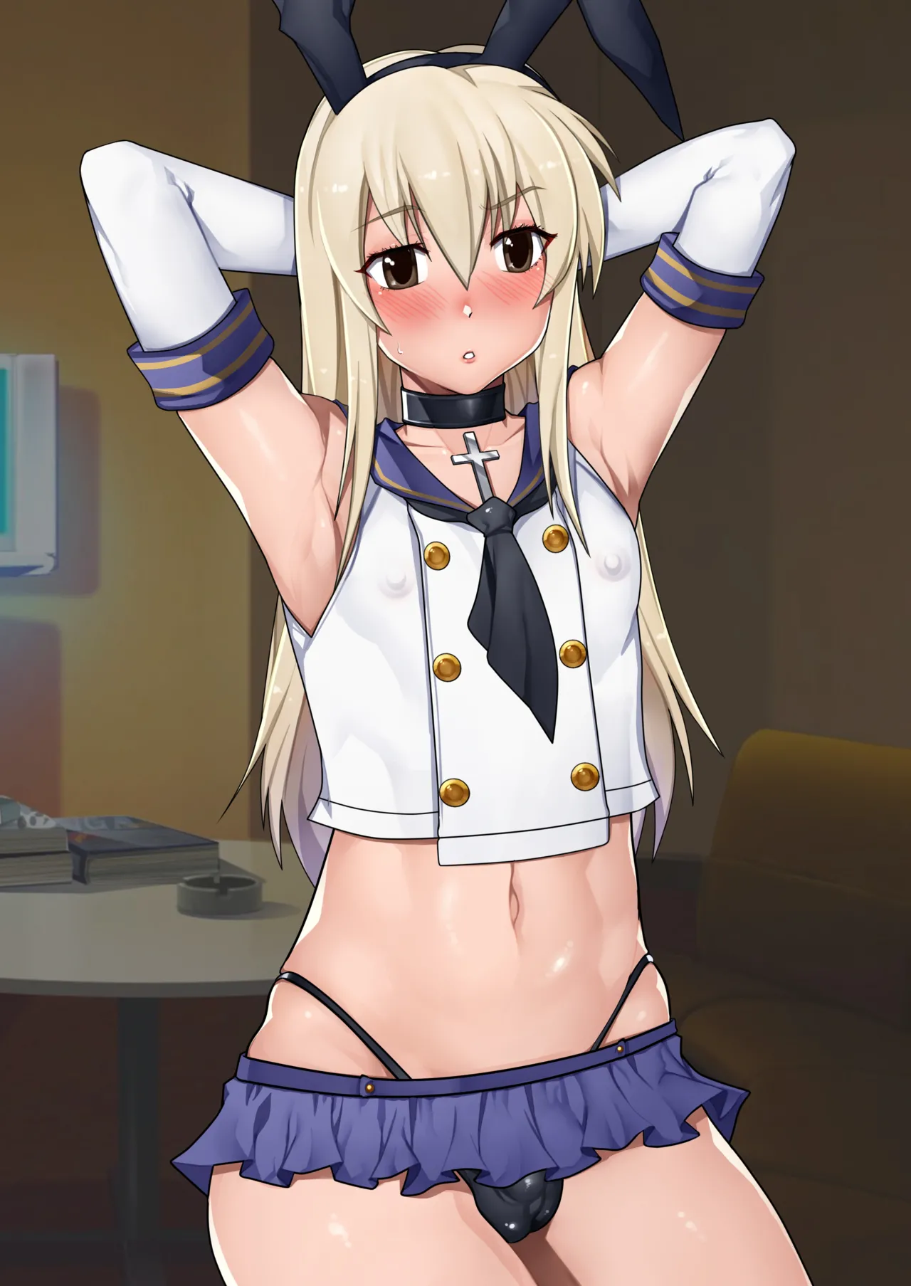 My bitch friend 6 page 159 original parody - mosaic censorship stockings hentai manga - read online free