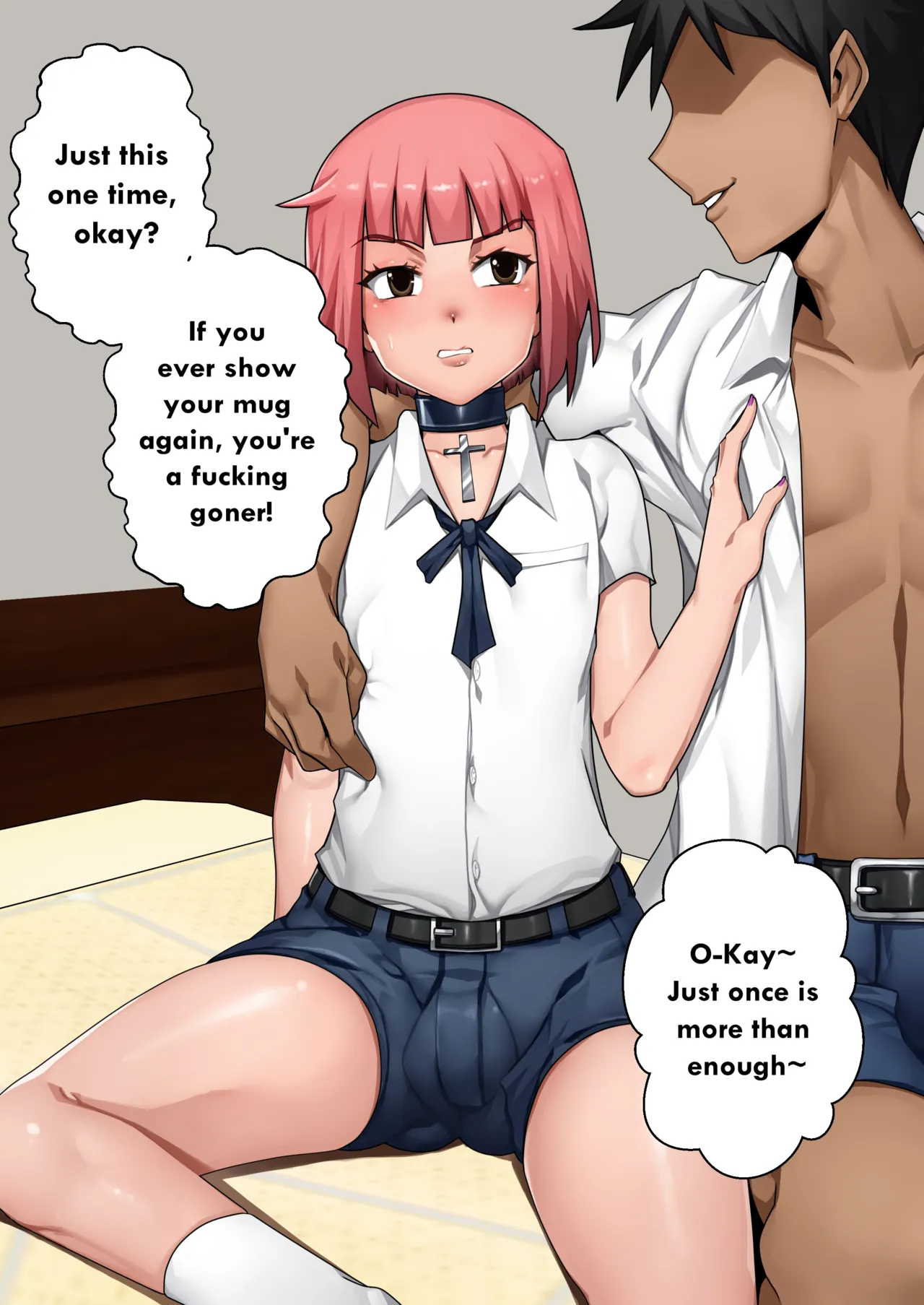 My bitch friend 6 page 20 original parody - nakadashi mosaic censorship hentai manga - read online free