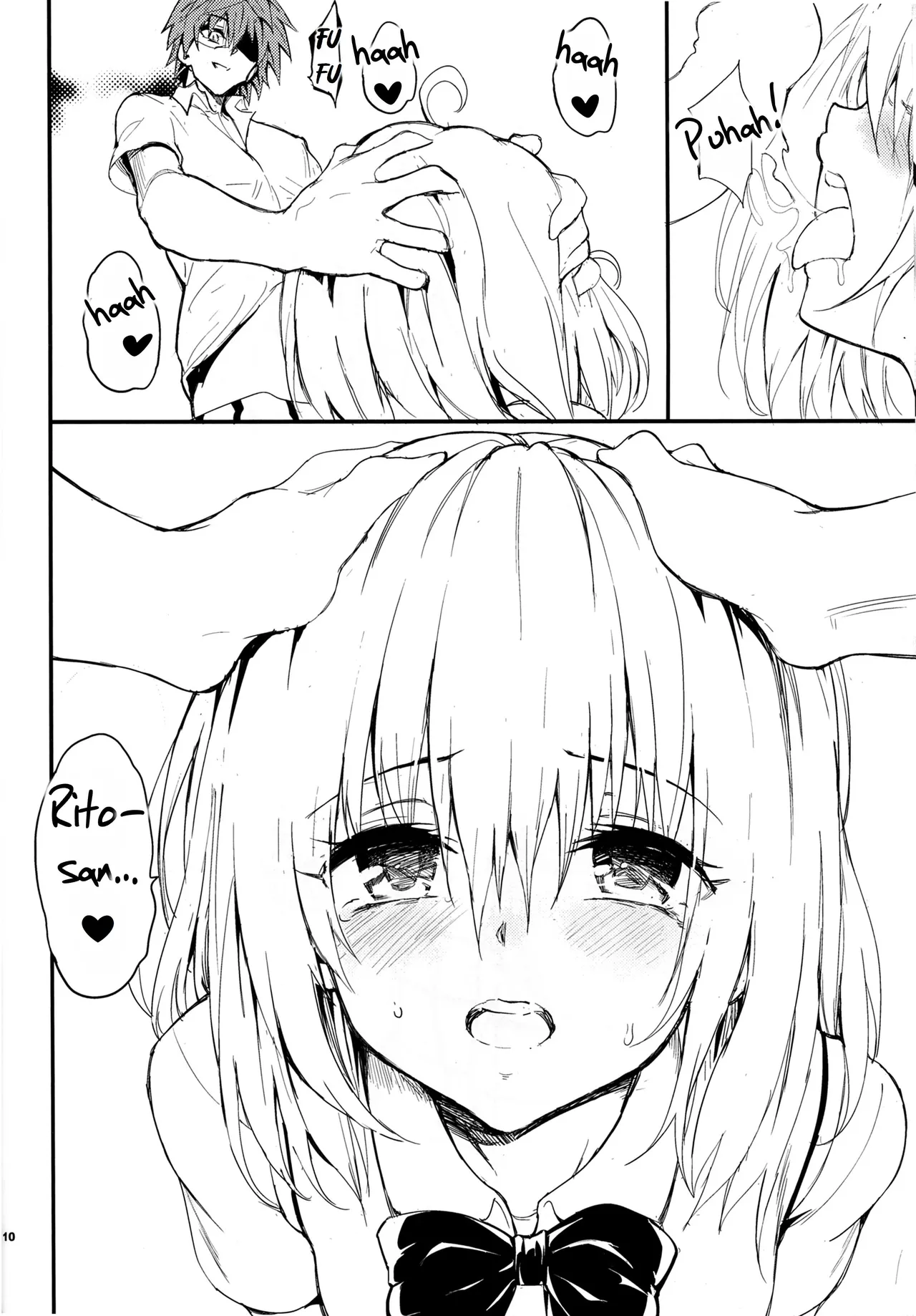 Harem Kyouiku - My Harem Education page 9 featuring rito yuuki to love-ru parody - sole female sole male hentai manga - read online free