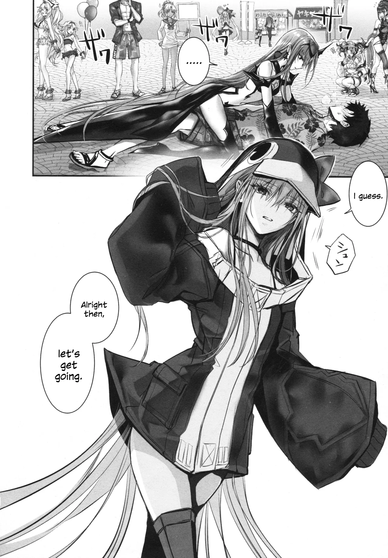 Meltryllis Soushuuhen "ALL DRAIN" page 136 featuring meltryllis fate grand order parody - no penetration soushuuhen hentai manga - read online free