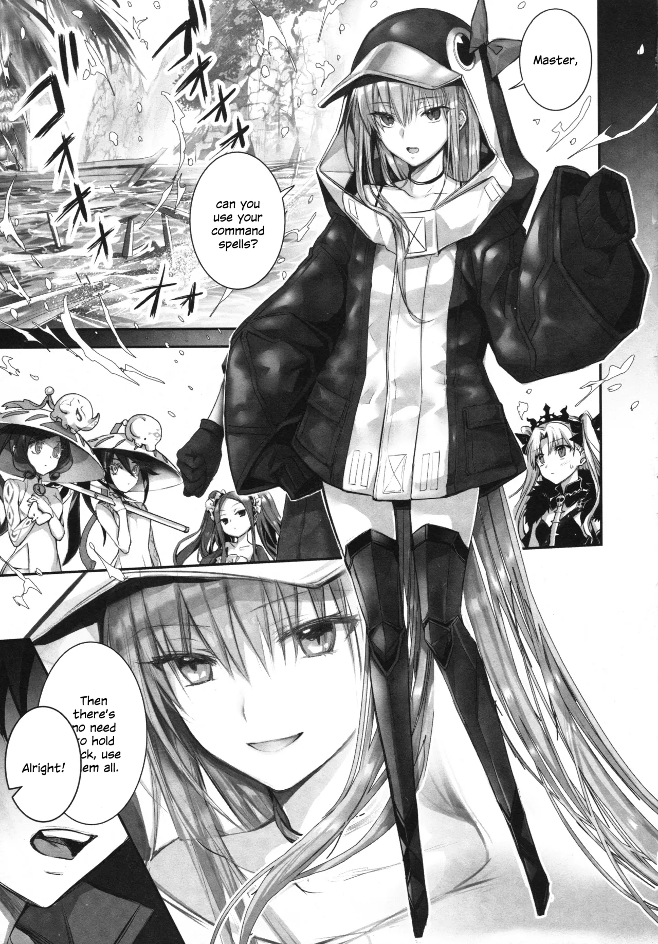 Meltryllis Soushuuhen "ALL DRAIN" page 59 featuring meltryllis fate grand order parody - no penetration soushuuhen hentai manga - read online free