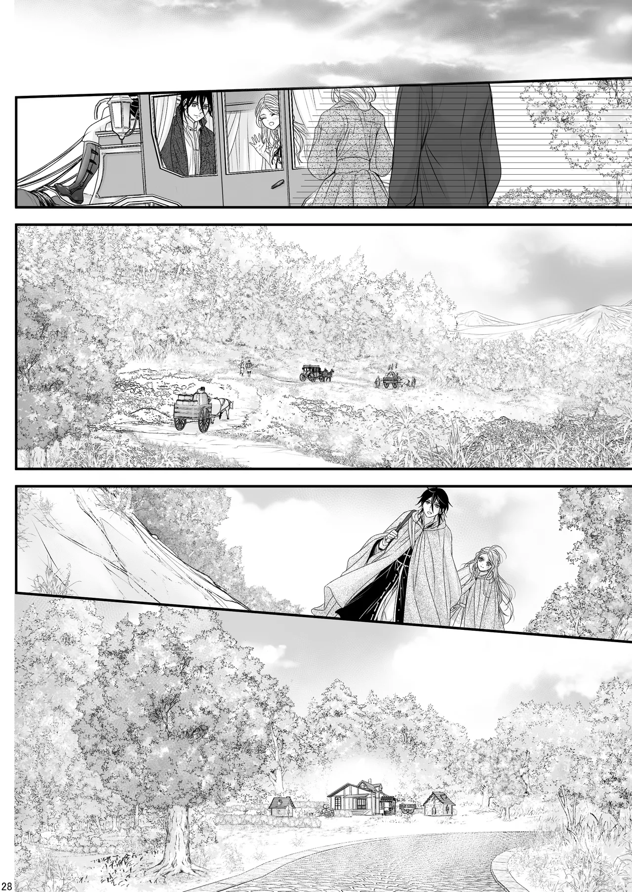 [asanohi] At the end of the day ~ omukae kon ~ | At the end of the day ~等婚~ [Chinese] [莉赛特汉化组] page 28 original parody - sole female sole male hentai manga - read online free