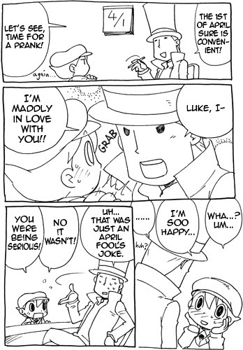 Professor Layton set page 25 featuring clive dove professor layton parody - yaoi males only hentai manga - read online free